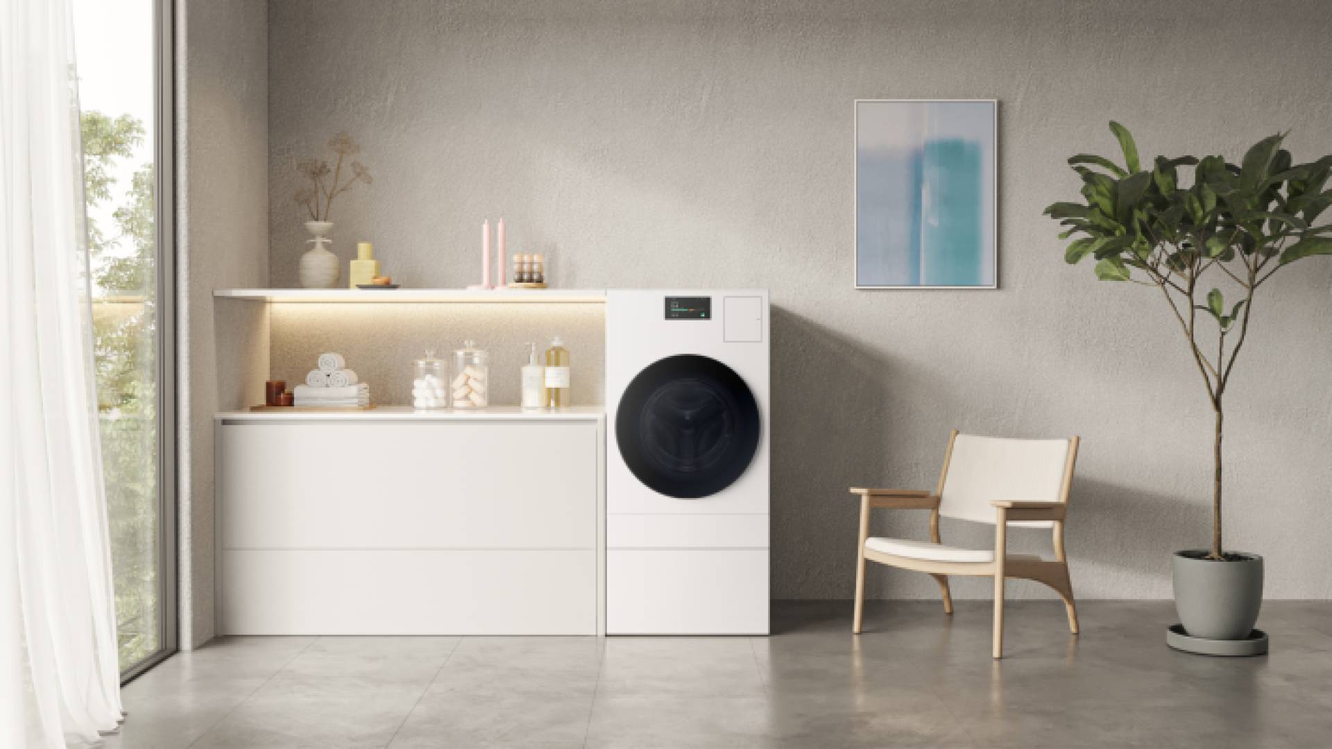 غسالة ومجفف BESPOKE AI