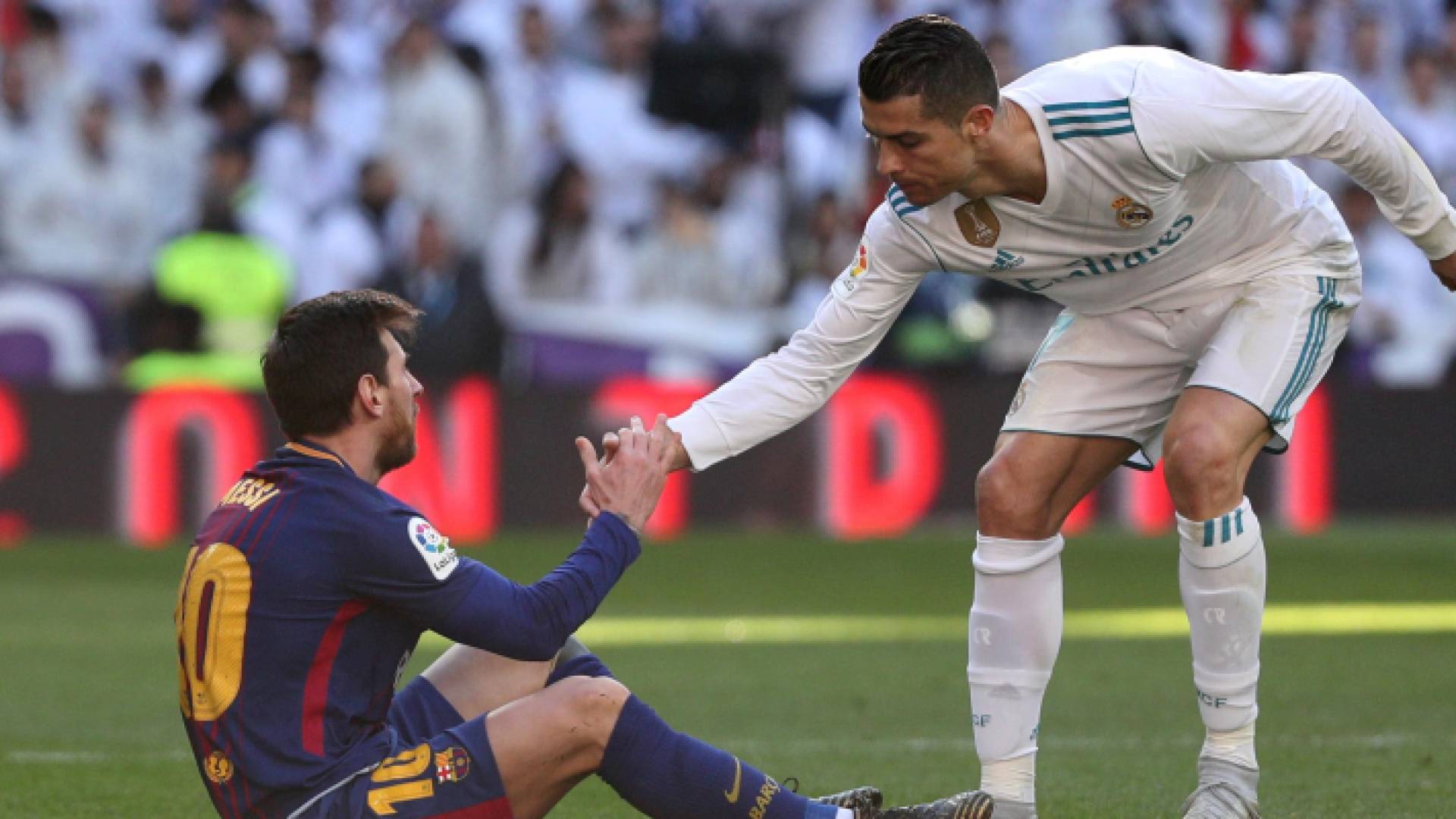 صورة سابقة لرونالدو وميسي