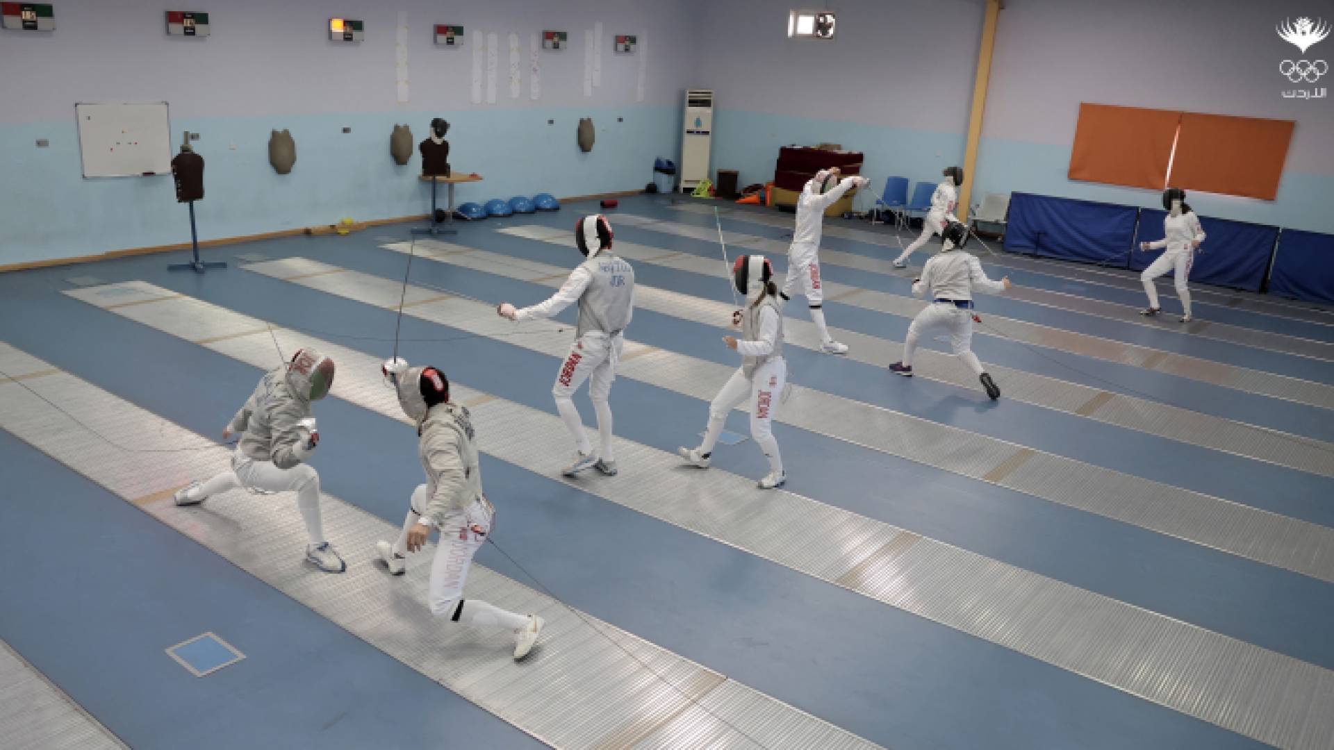 من تدريبات المنتخب الوطني