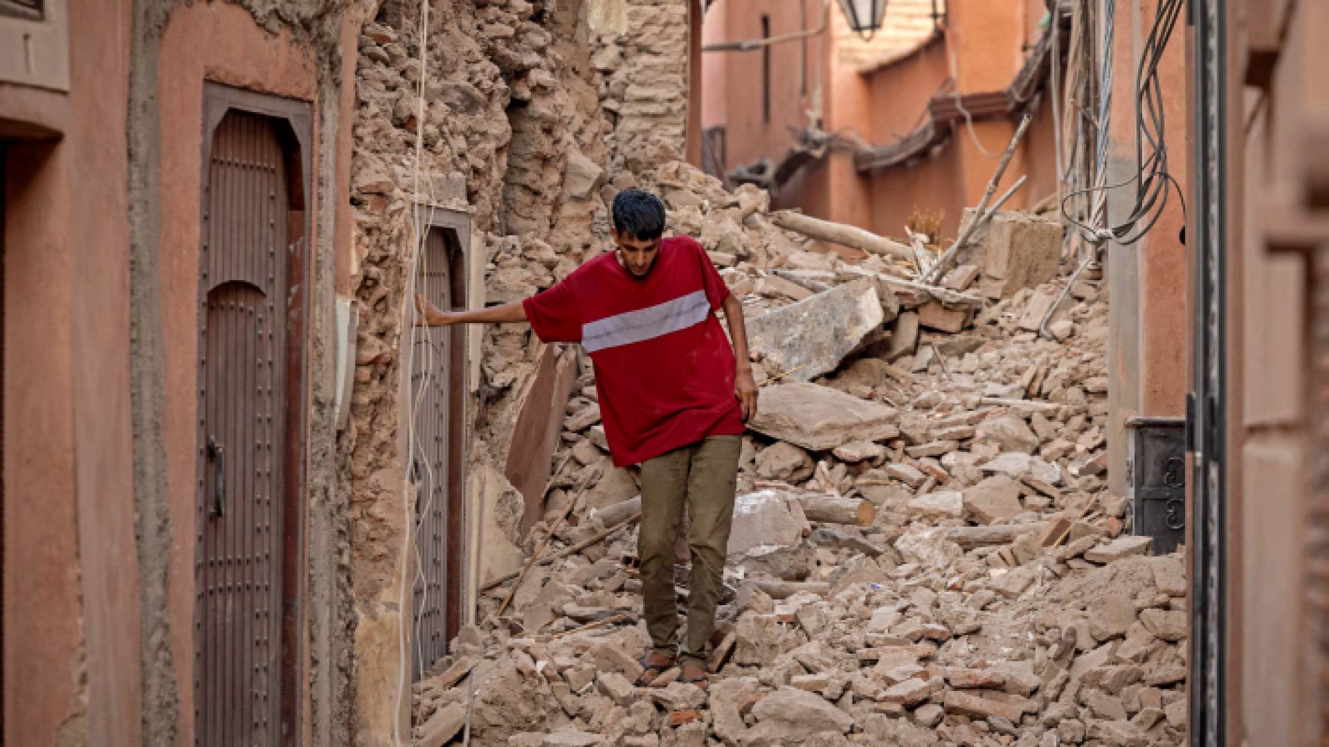 من زلزال المغرب