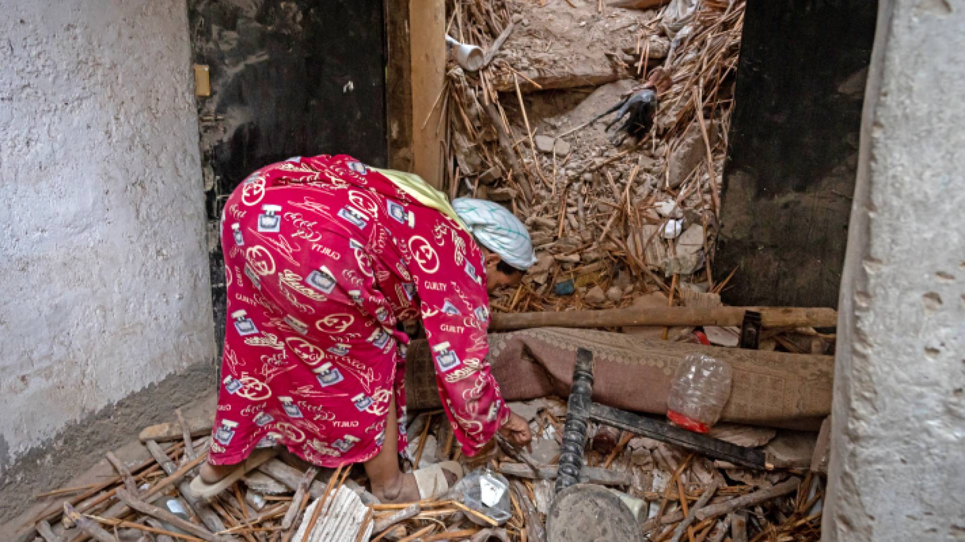 زلزال المغرب