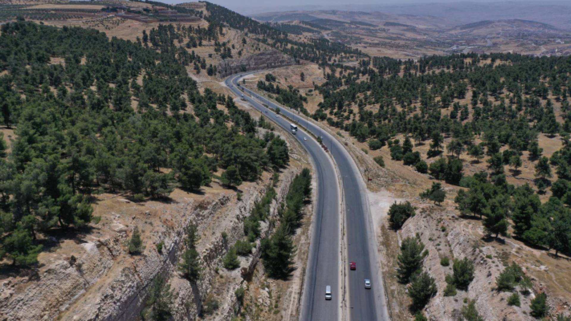 طريق إربد - جرش