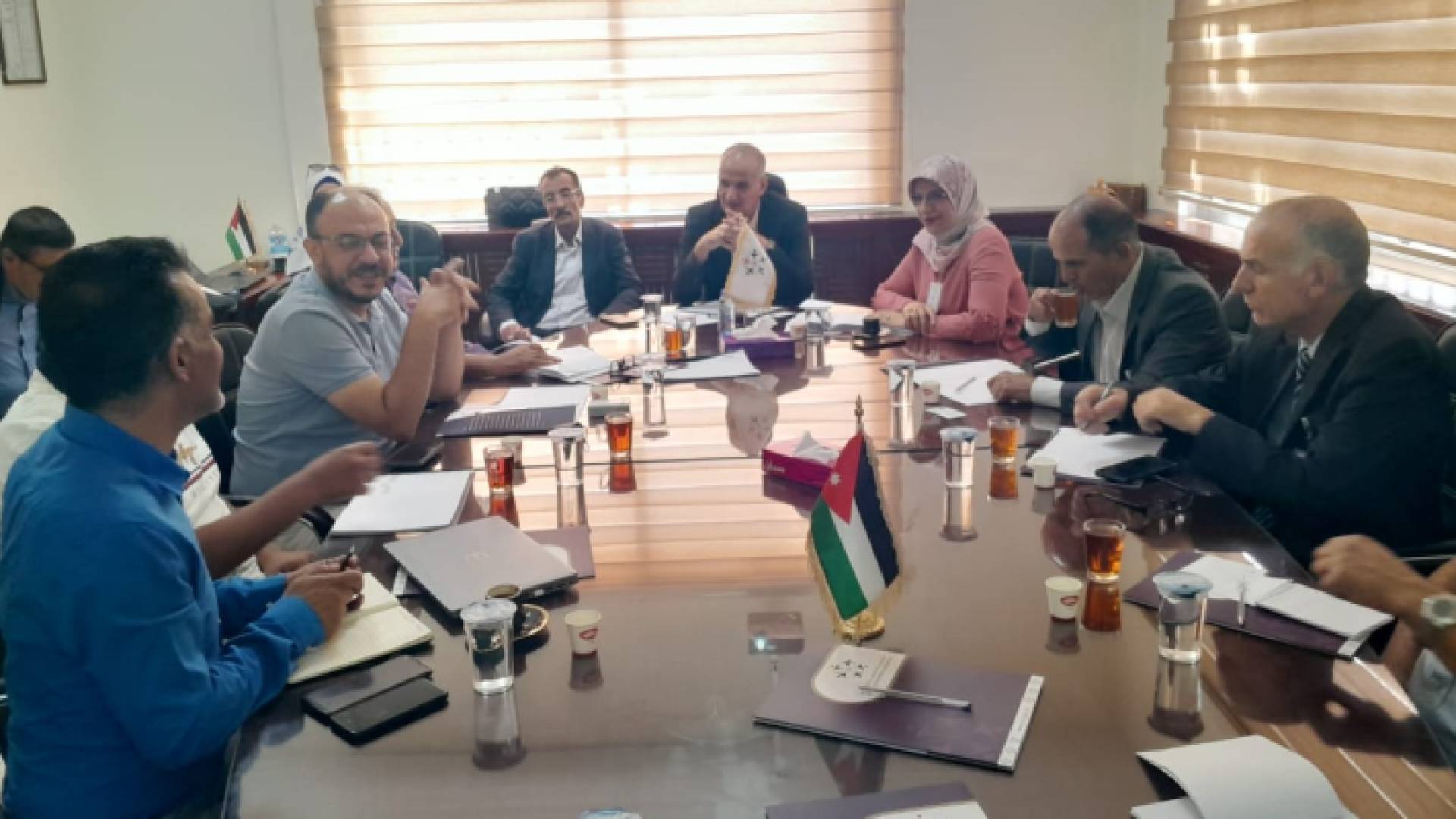 اجتماع "التعاونية الأردنية" مع منظمة العمل الدولية"