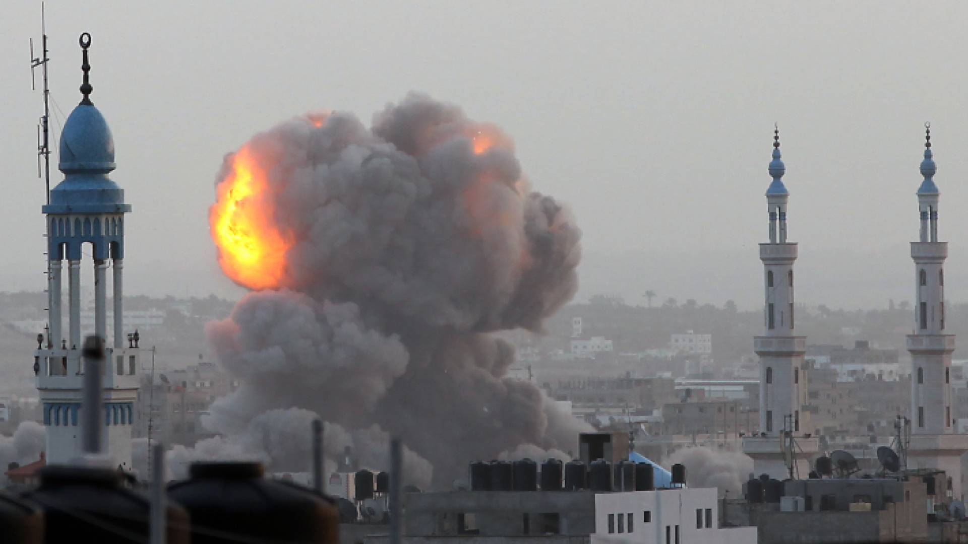 تفجير عبوة ناسفة في قطاع غزة - أرشيفية