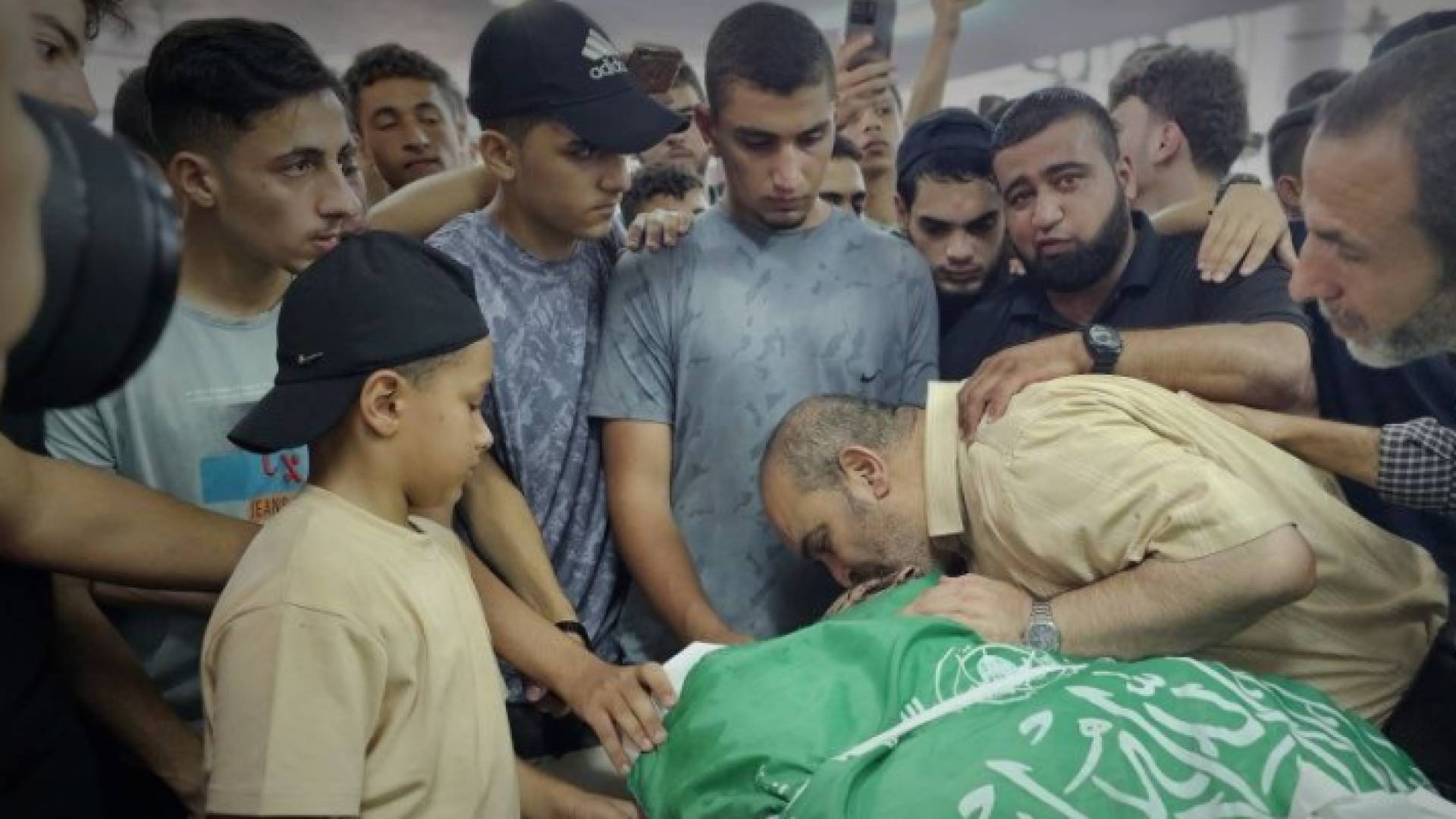 تشييع أحد الشهداء في غزة