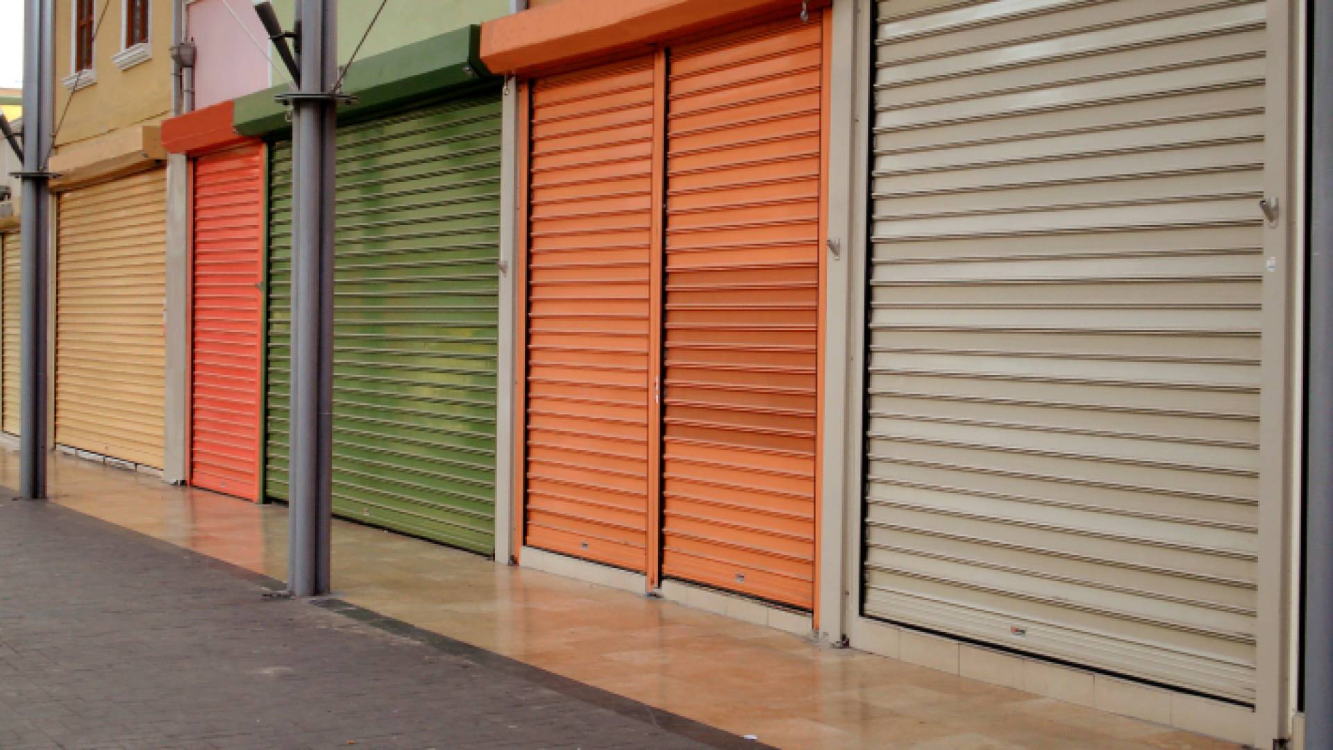 محال تجارية مغلقة - ارشيفية