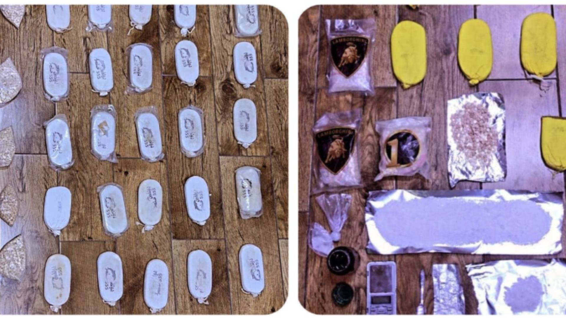 الصورة من مواد المخدرات المضبوطة