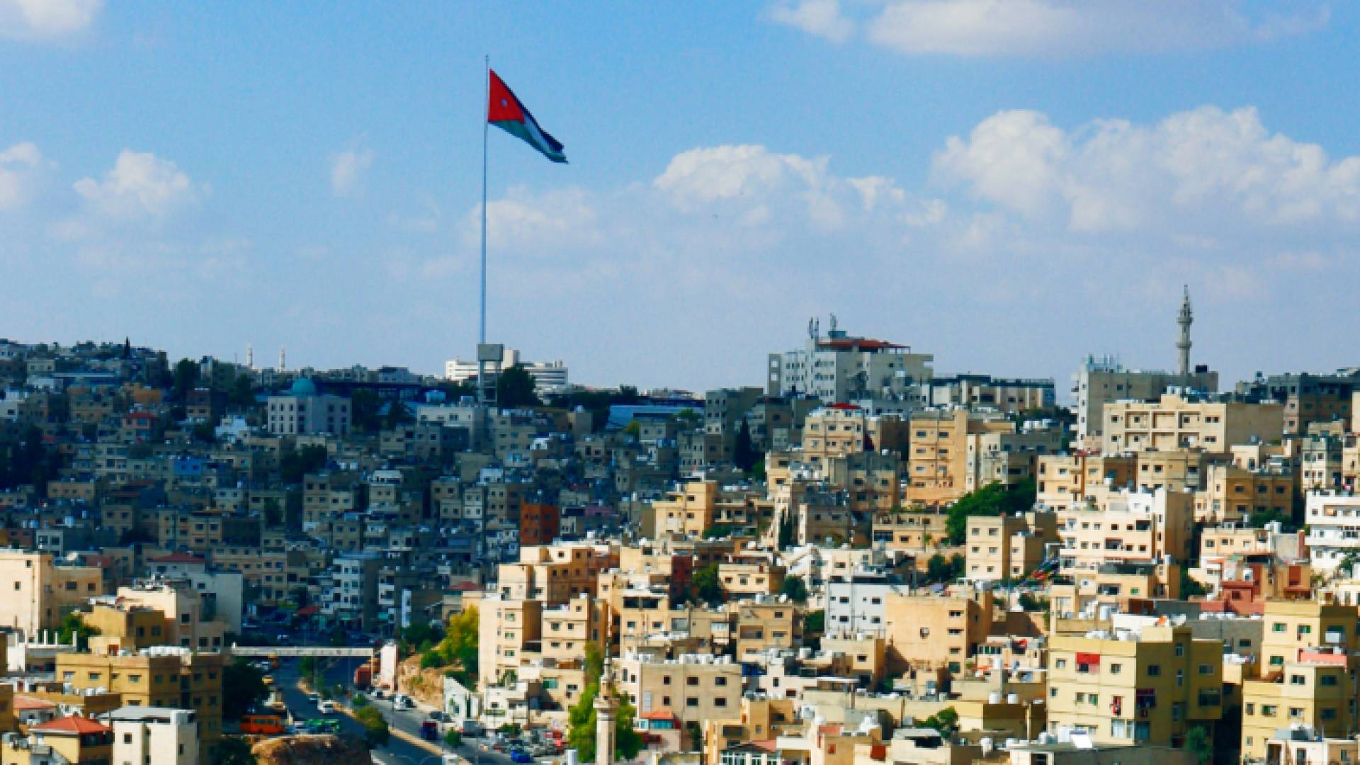 صورة عامة للعاصمة عمان