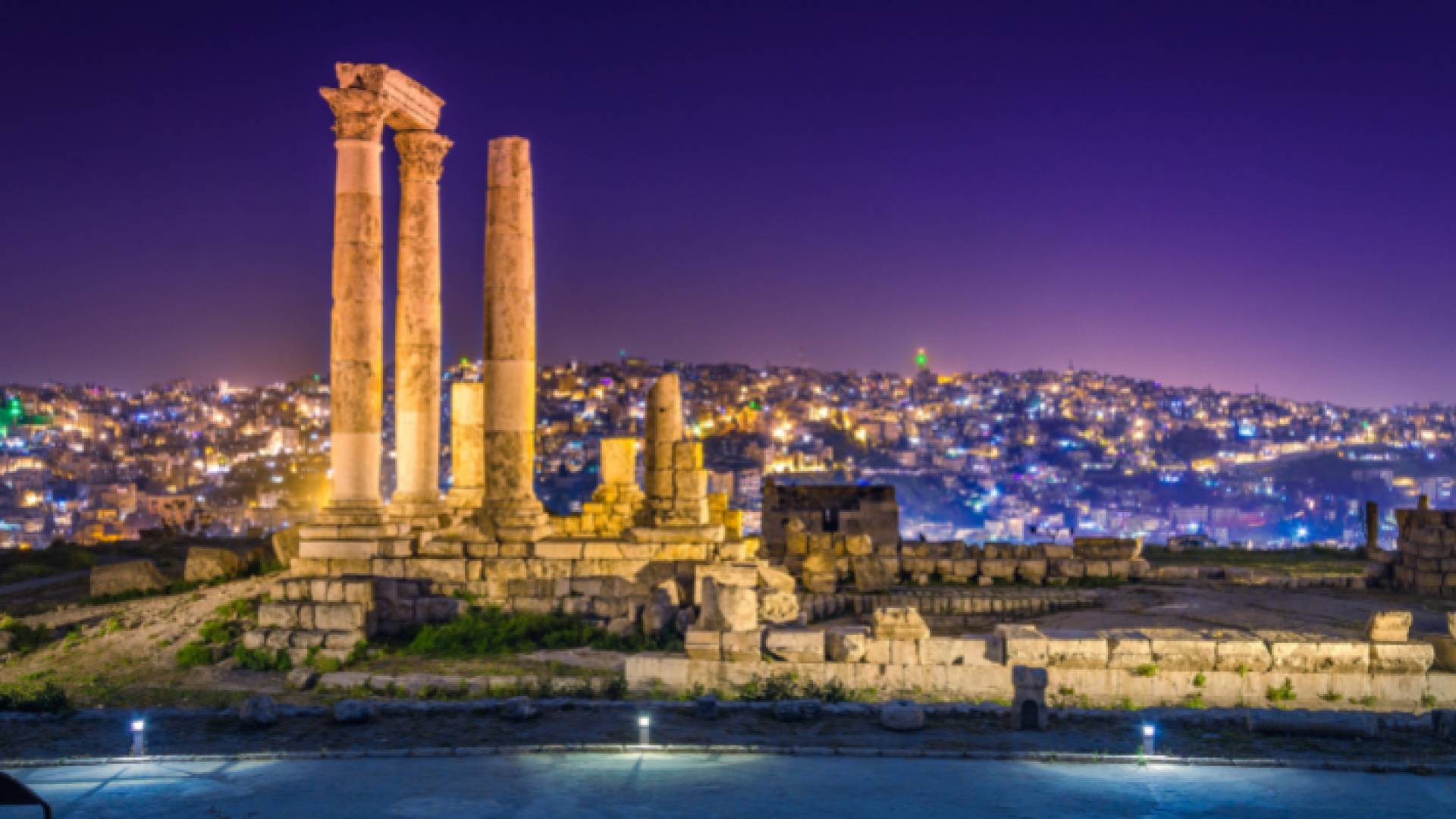 جانب من العاصمة عمان