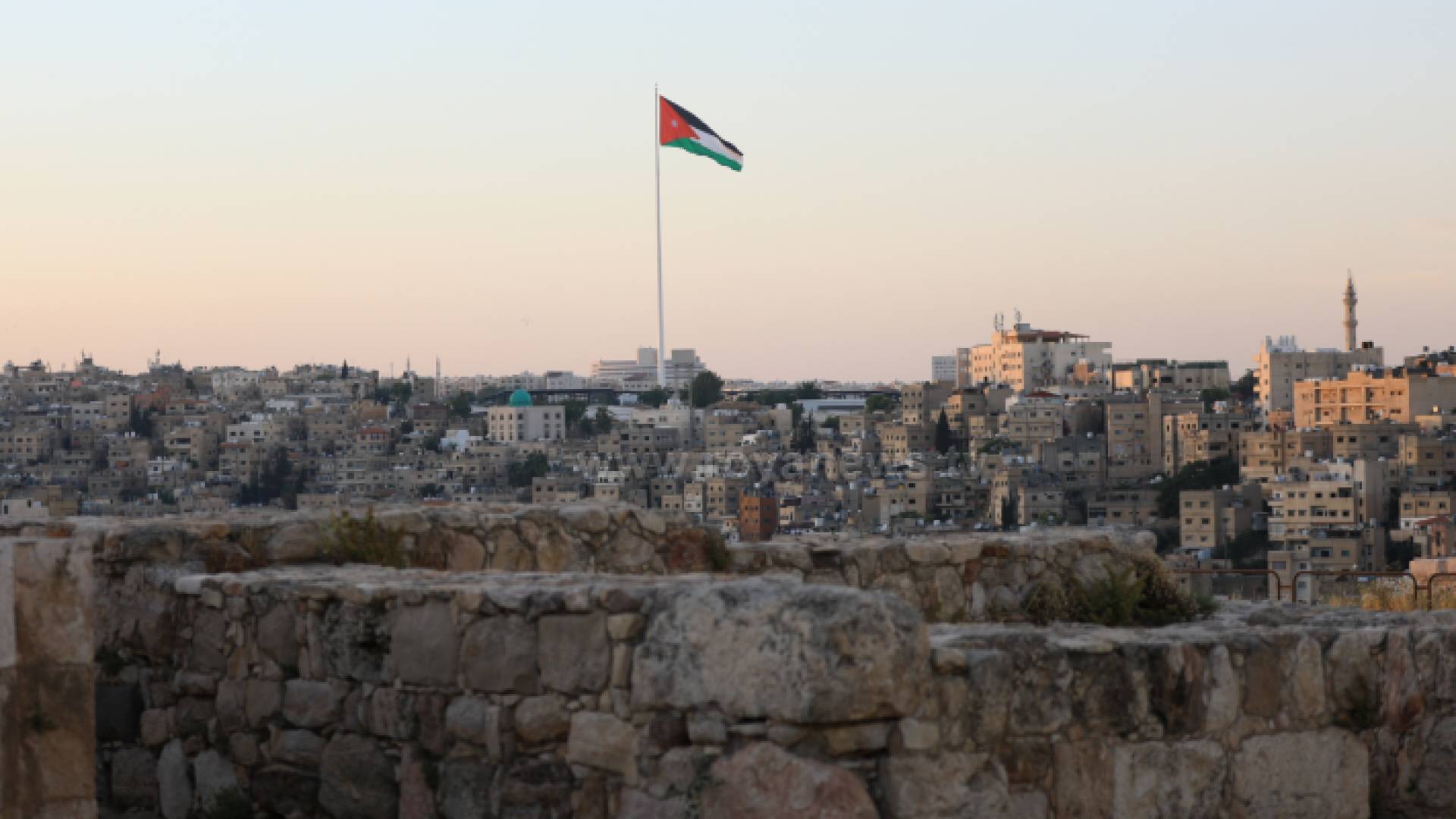 وسط العاصمة عمان