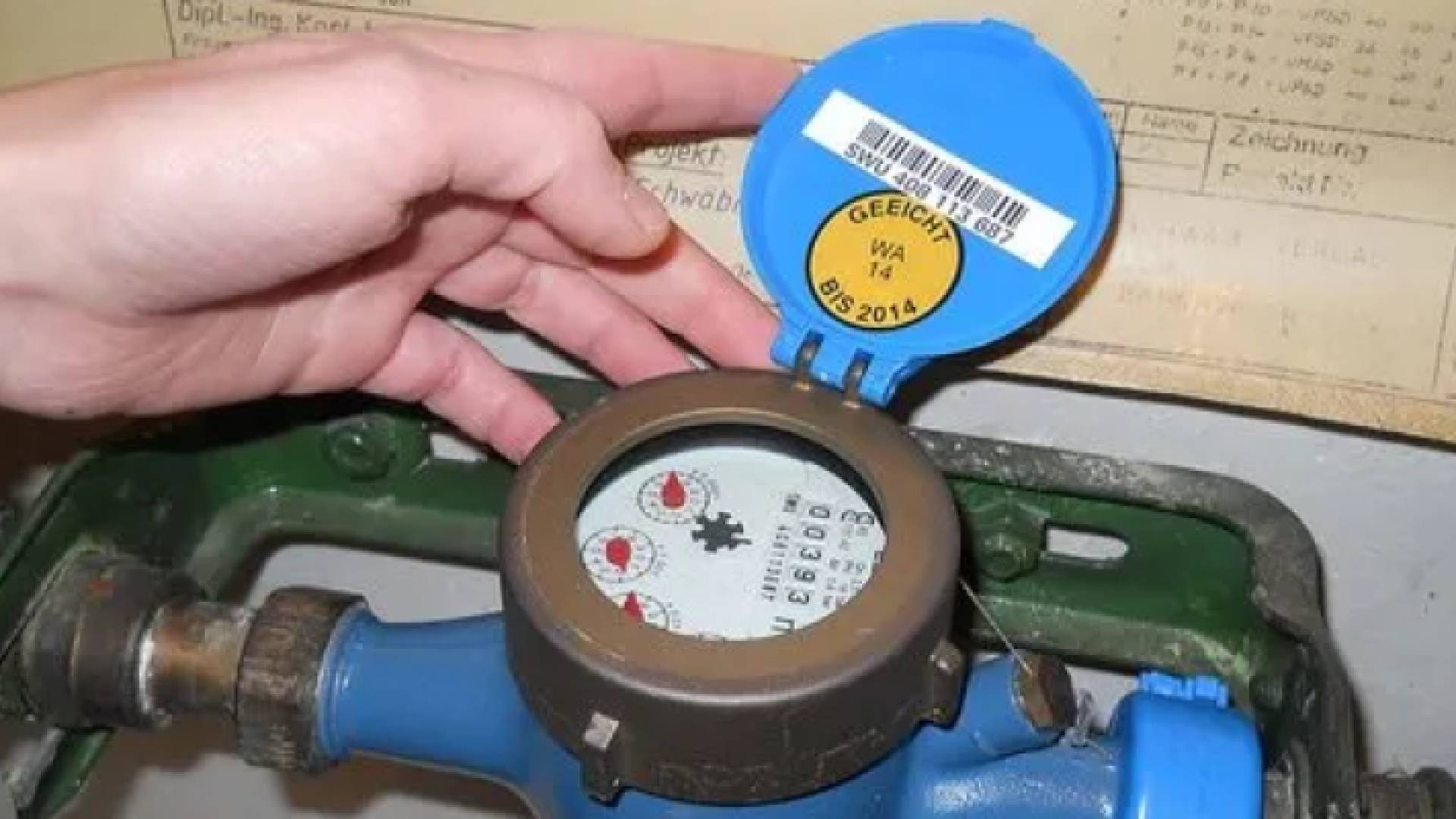 عداد مياه - تعبيرية