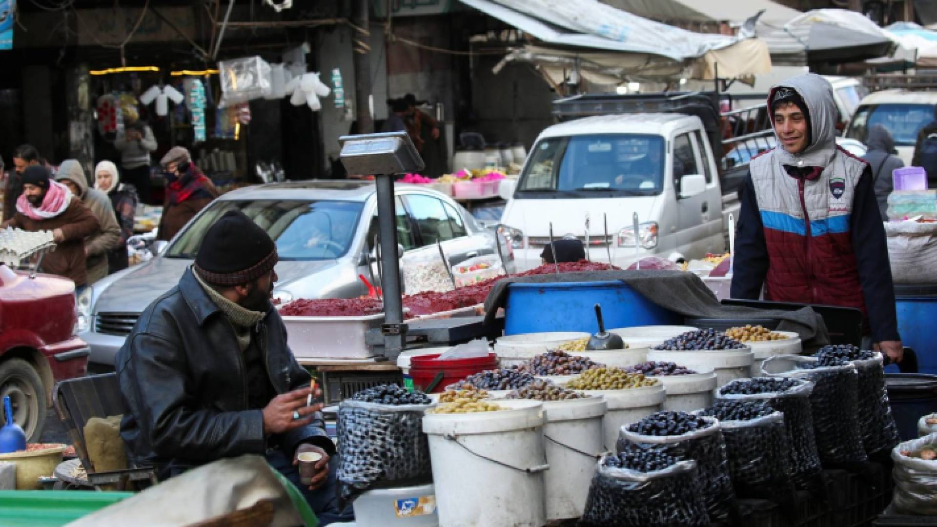 بائع منتجات غذائية متجول