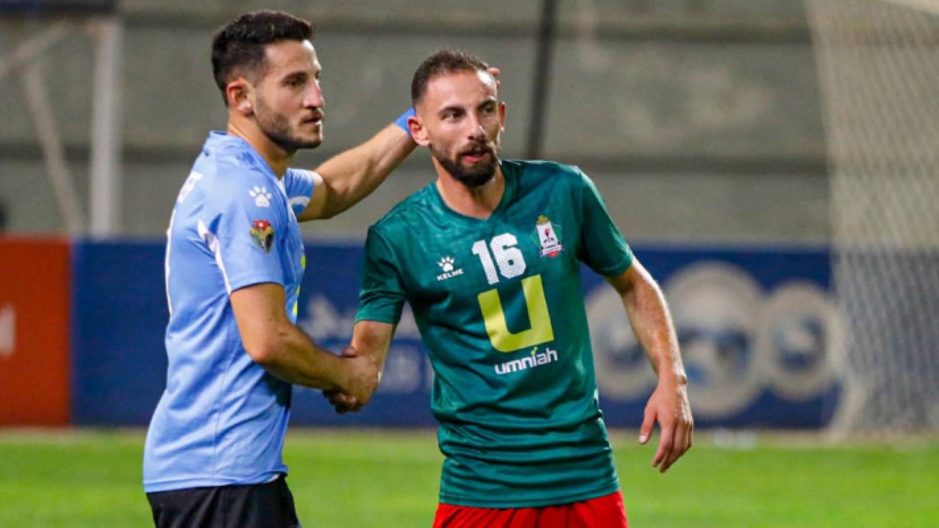 لاعبو الفيصلي والوحدات