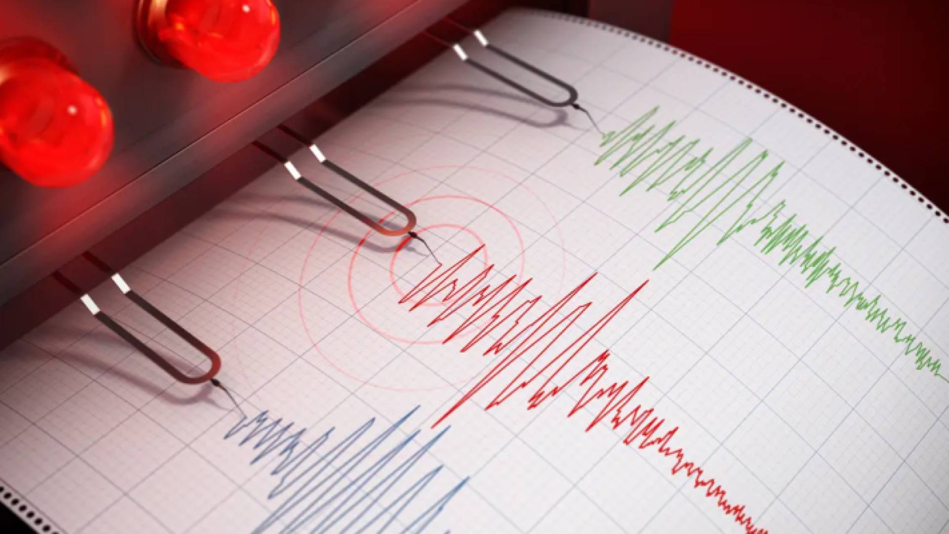 تسجيل زلزال على أجهزة رصد الزلازل - أرشيفية