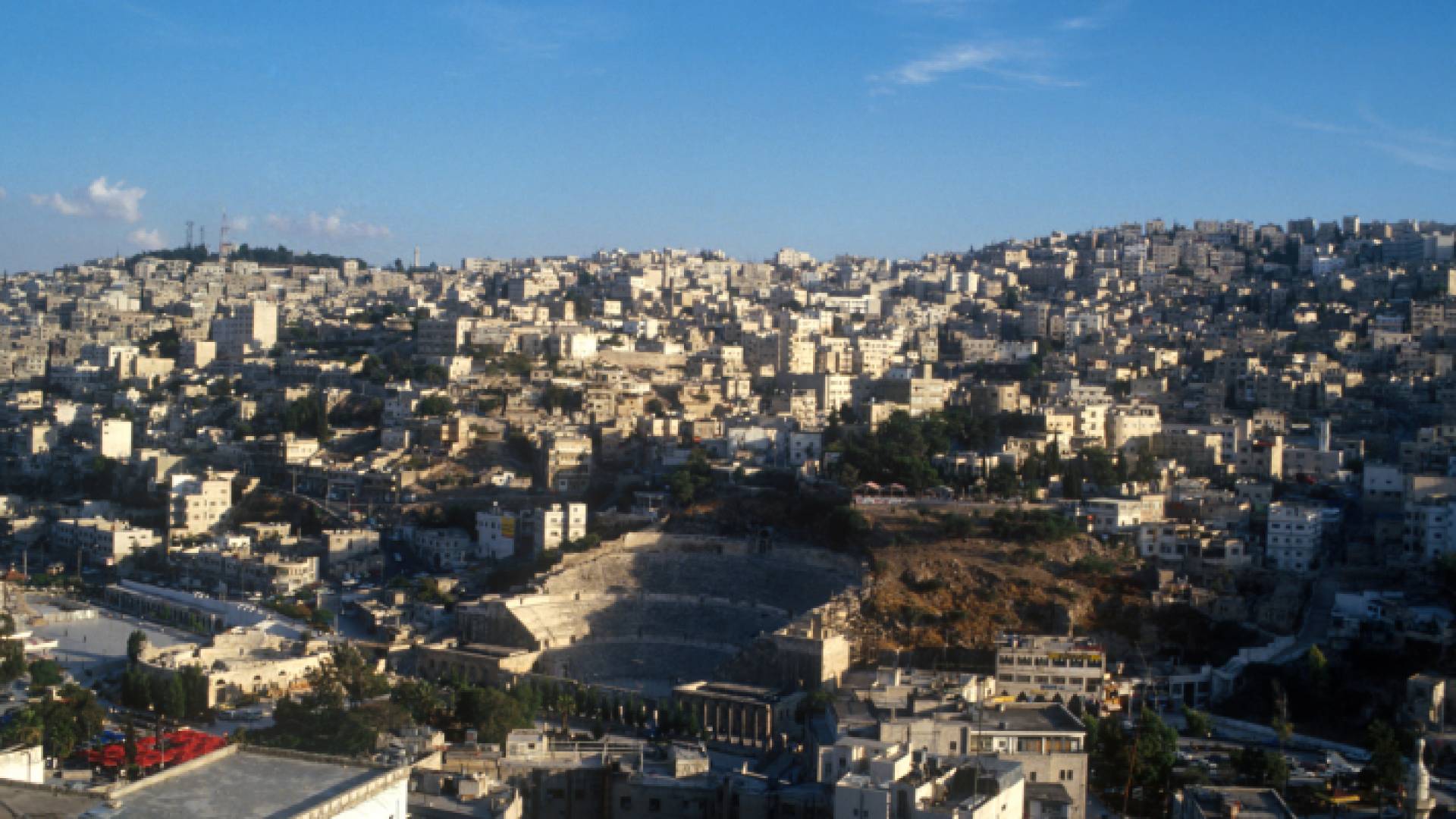 جانب من العاصمة عمان