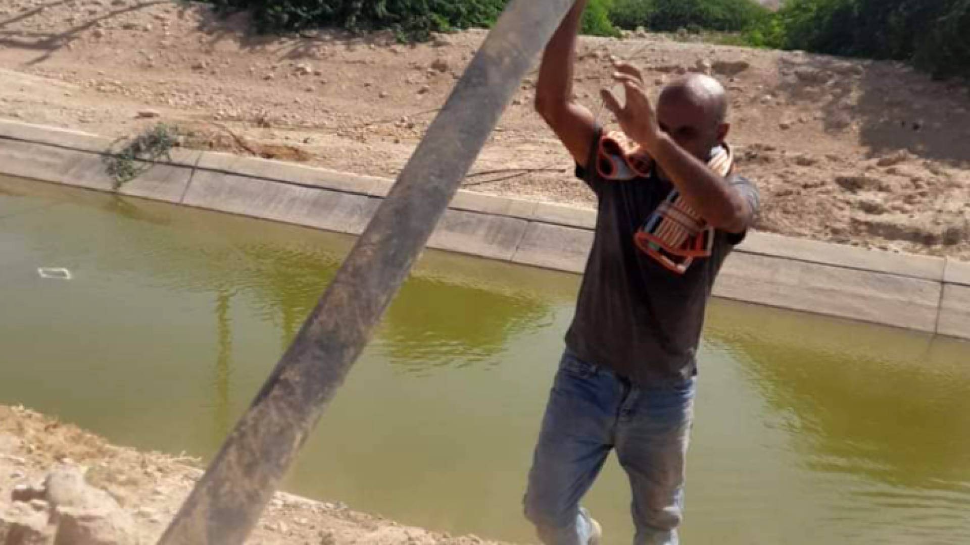 الصورة خلال إزالة الاعتداءات