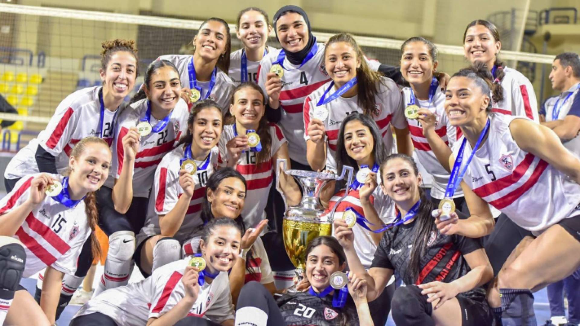 لاعبات الزمالك