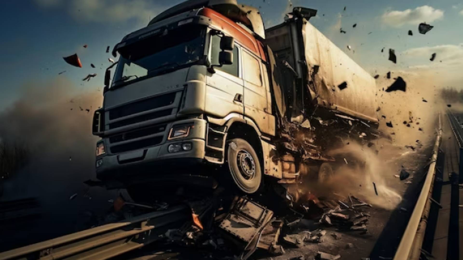 تدهور مركبة بتقنية الذكاء الاصطناعي