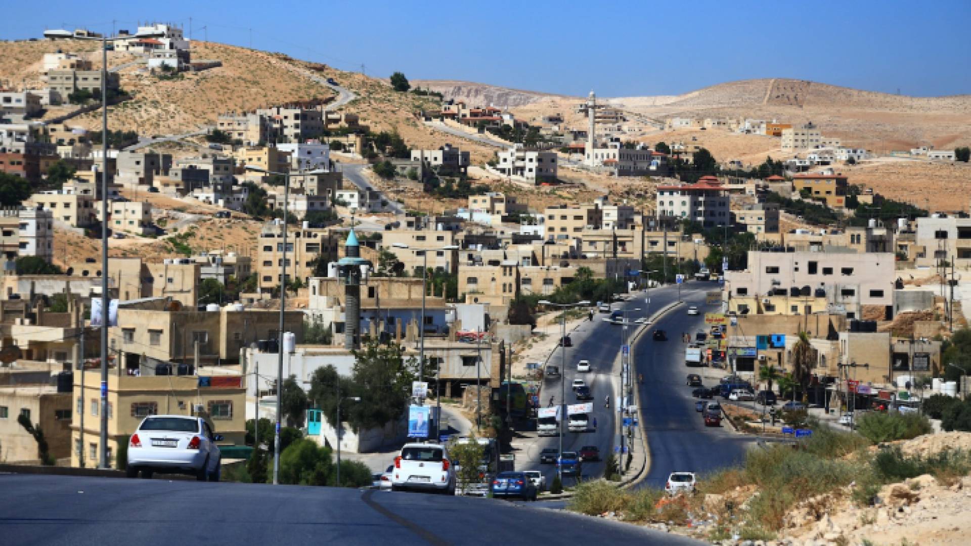 صورة عامة لمحافظة الزرقاء