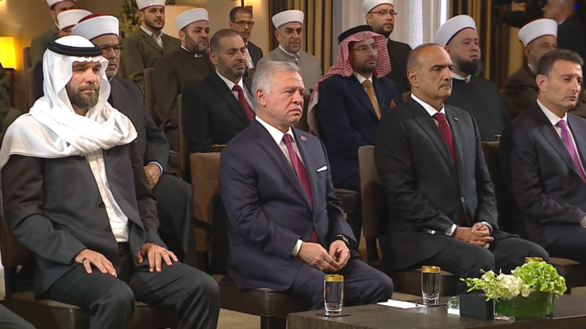 الملك يحضر فعالية دينية بذكرى المولد النبوي