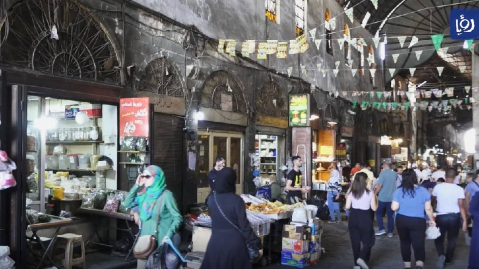 سوق الحميدية وسط دمشق