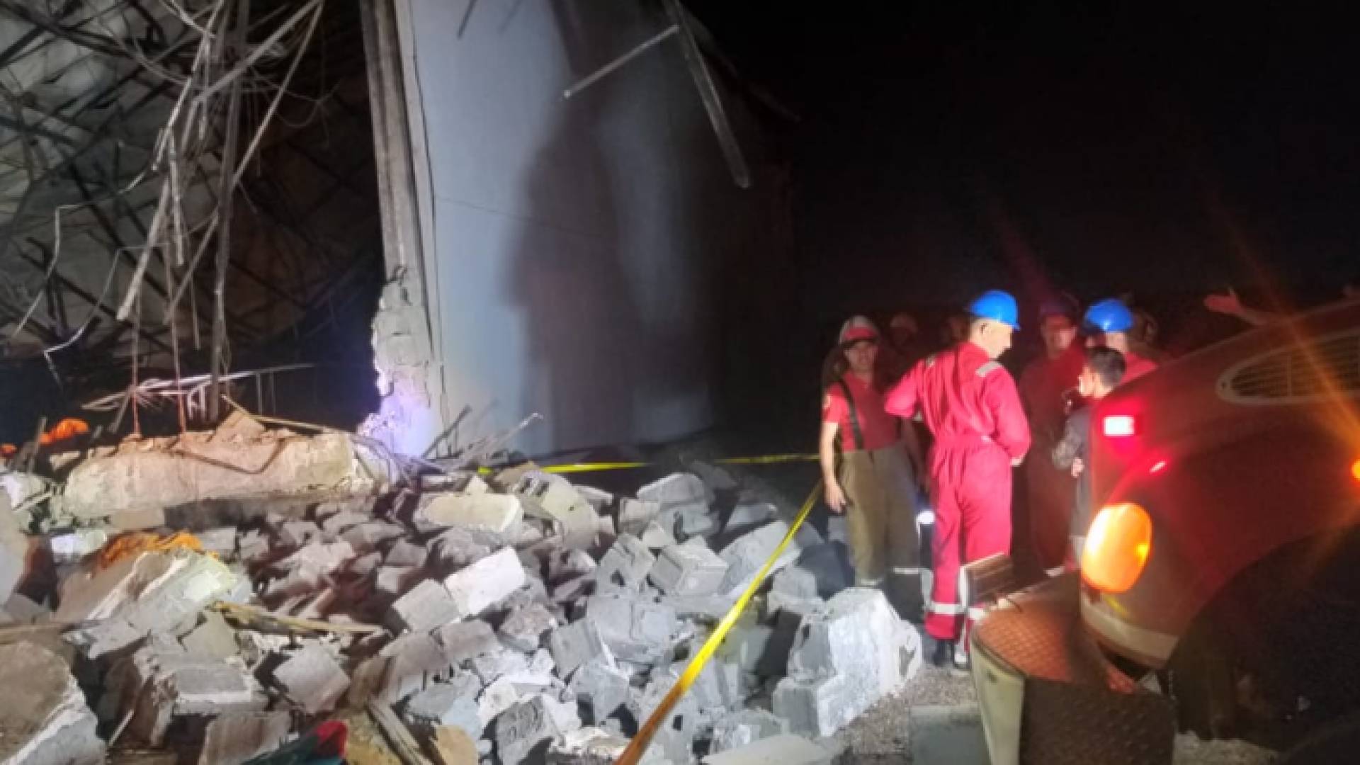 الصورة من موقع الحريق