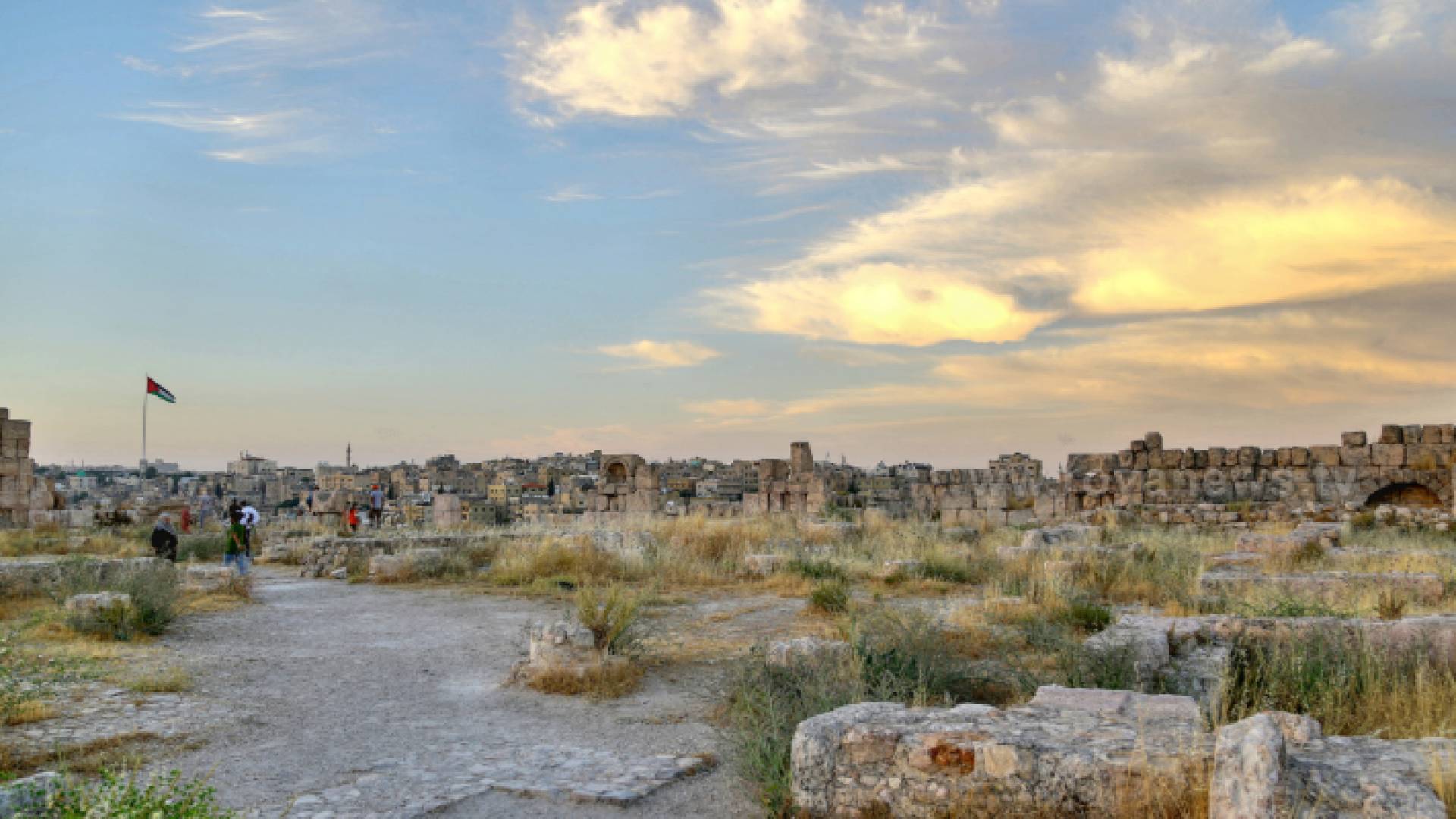 وسط العاصمة عمان