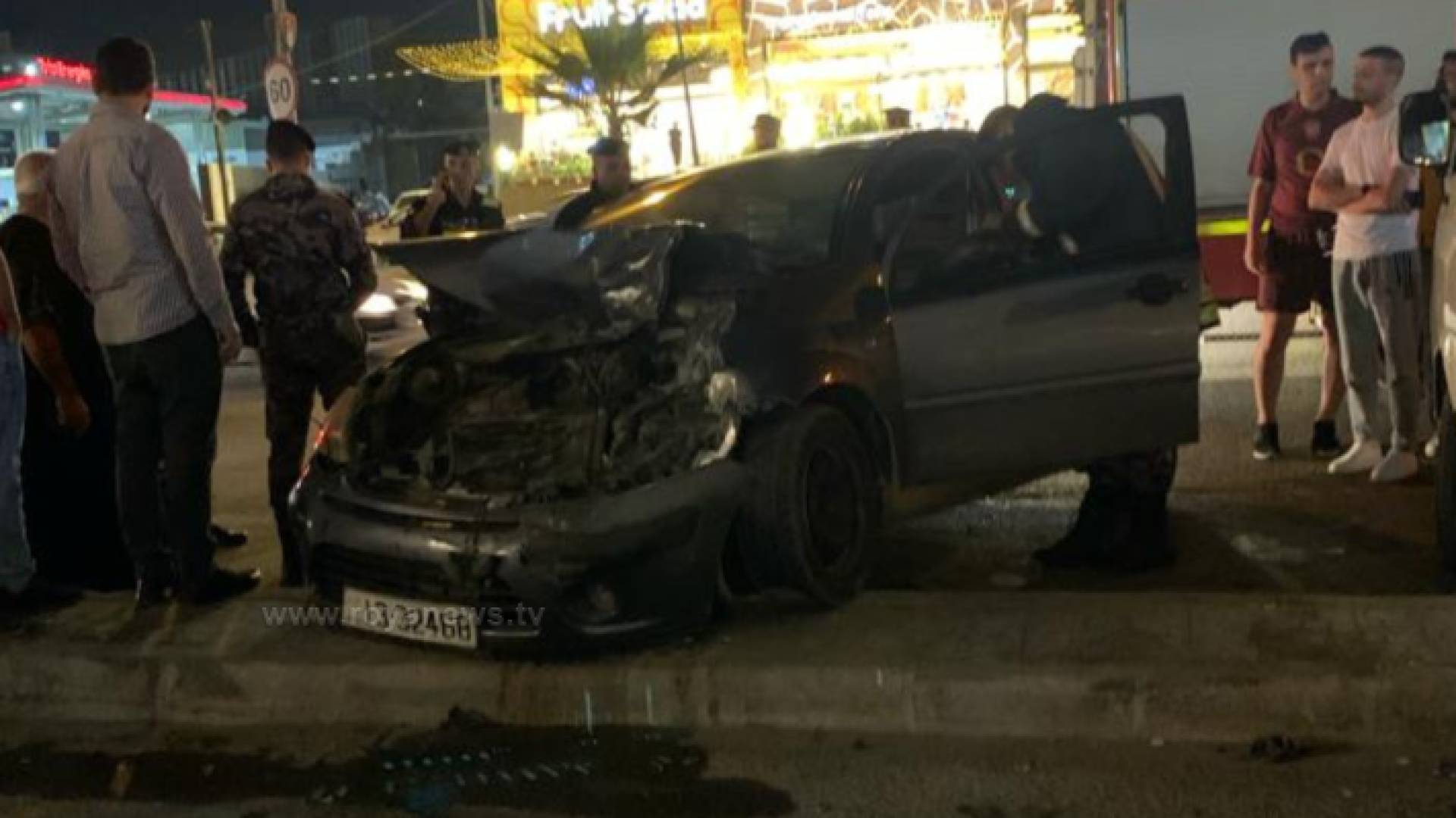 صورة من الحادث للمركبة