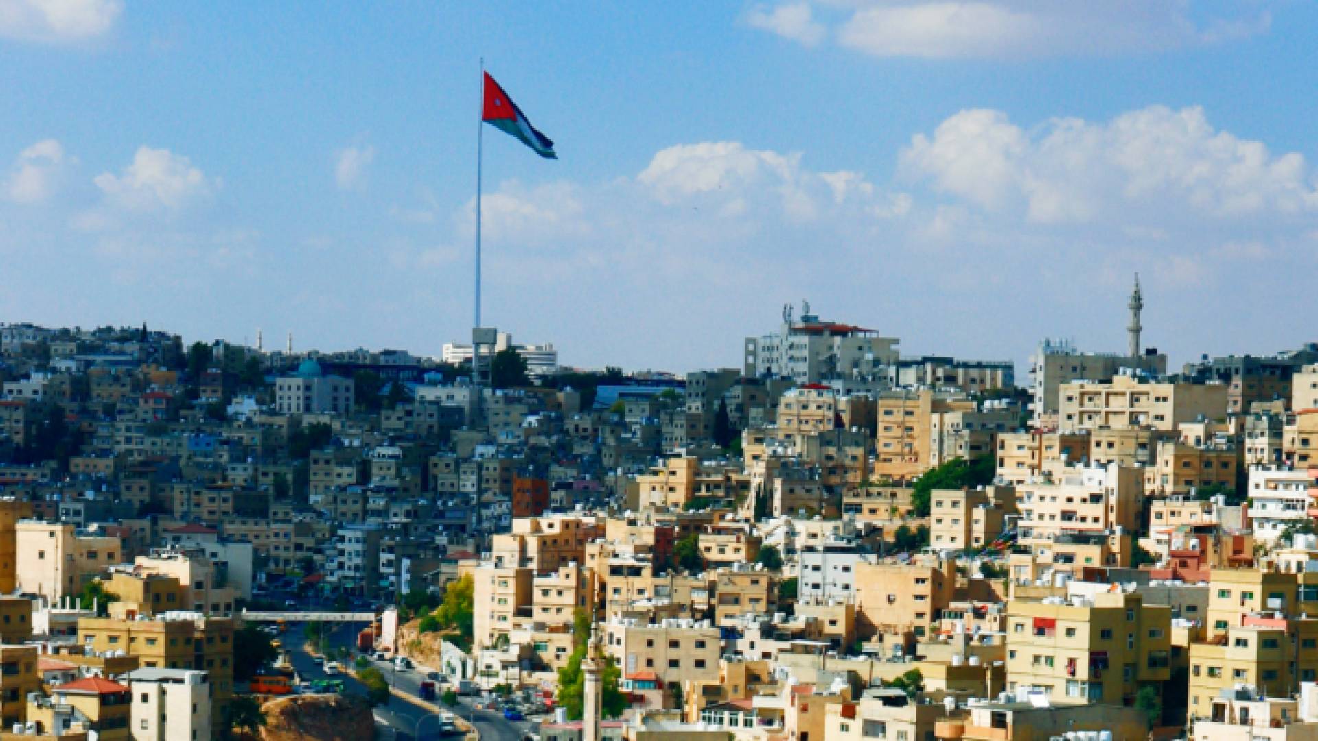 صورة عامة للعاصمة عمان