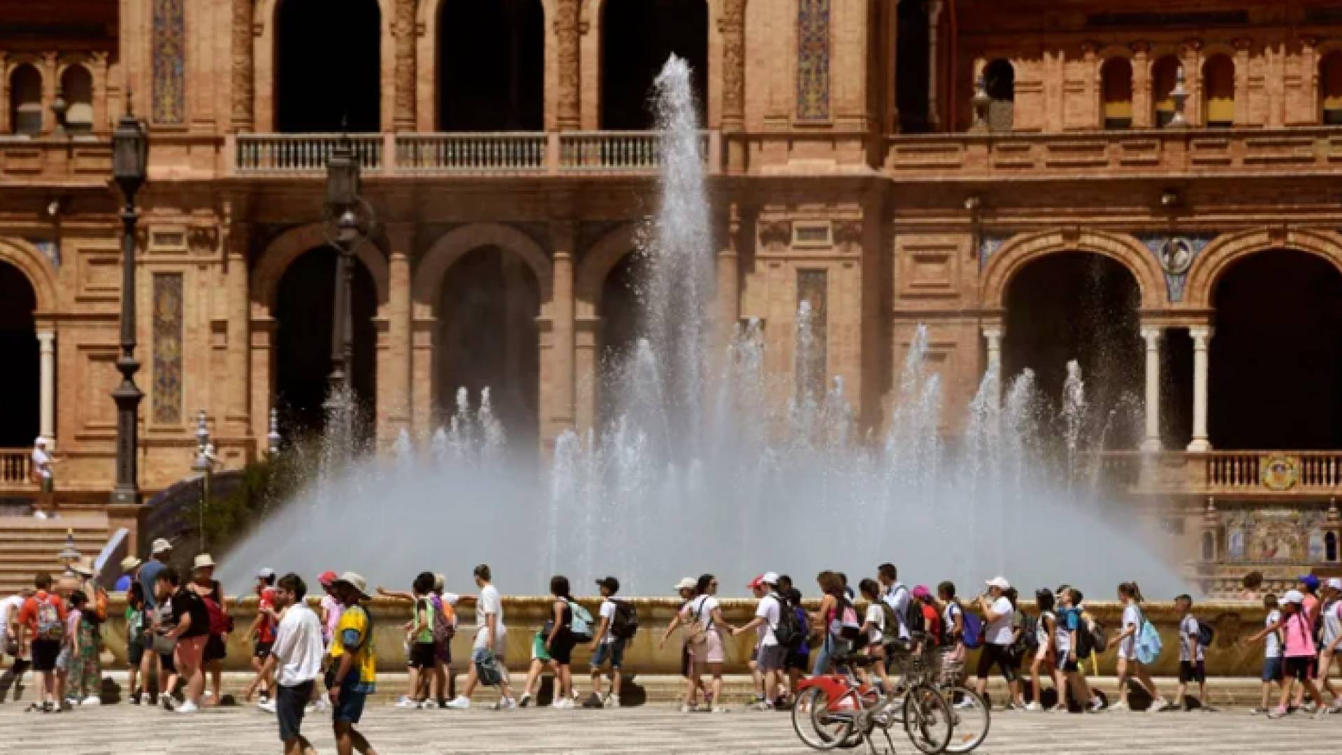 إحدى المدن الإسبانية