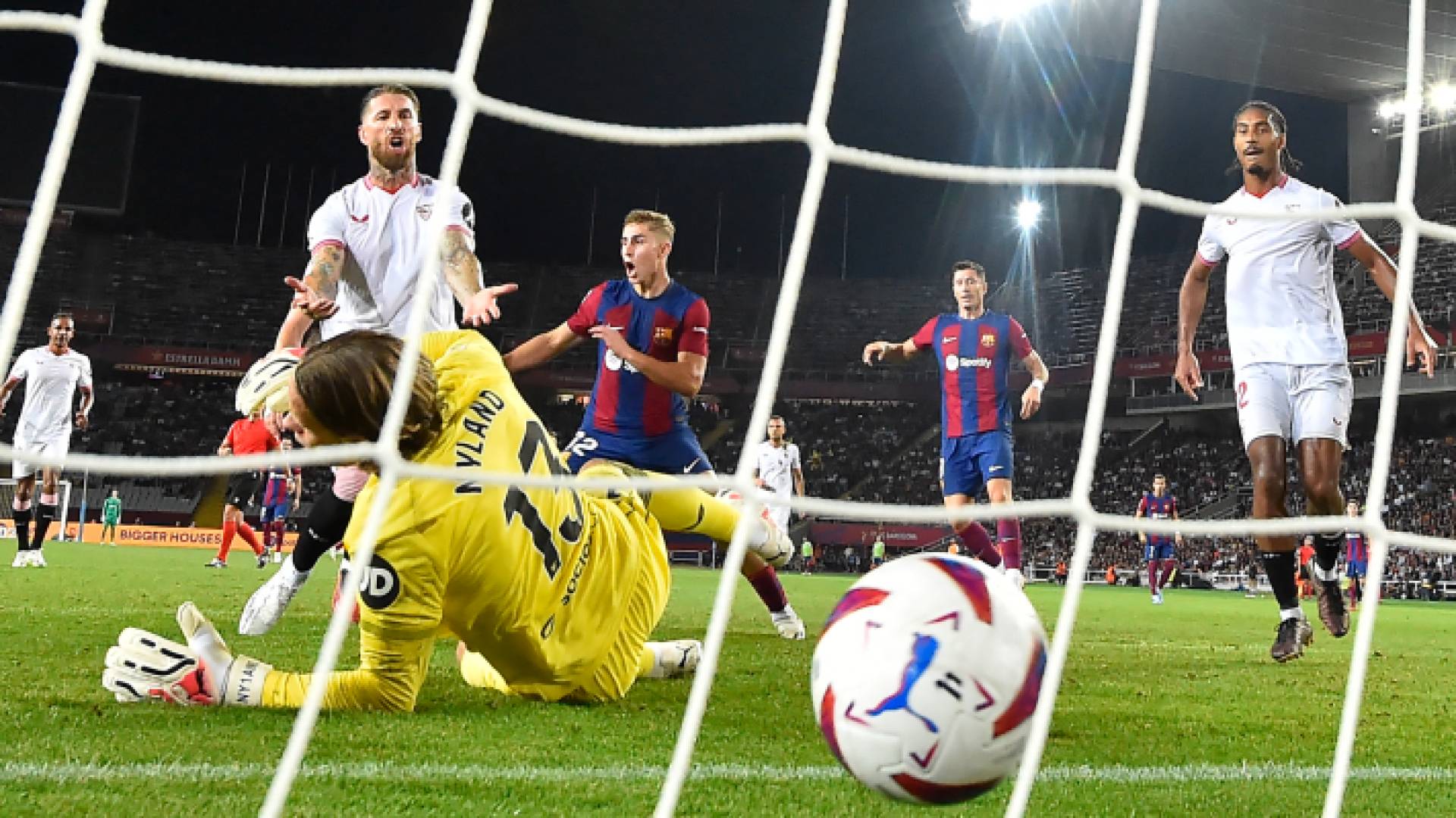 من المباراة