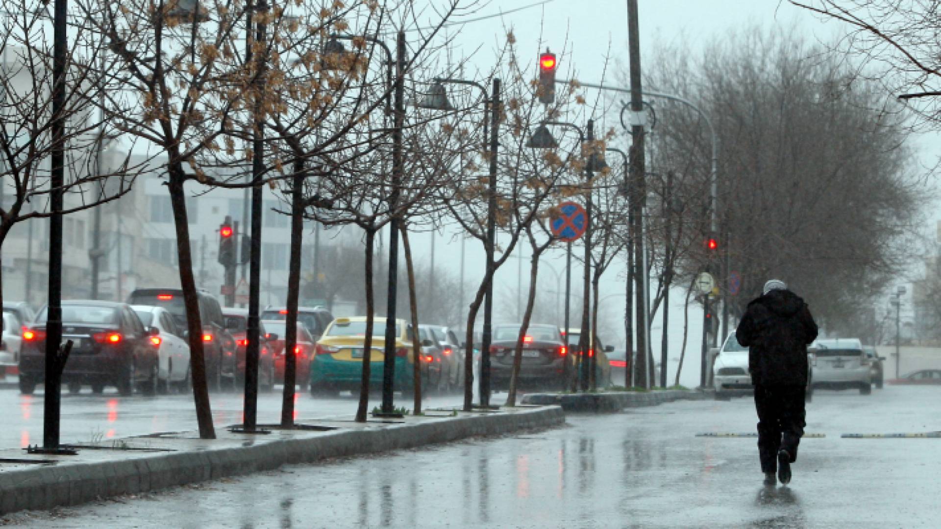 أجواء ماطرة في الأردن "أرشيفية"