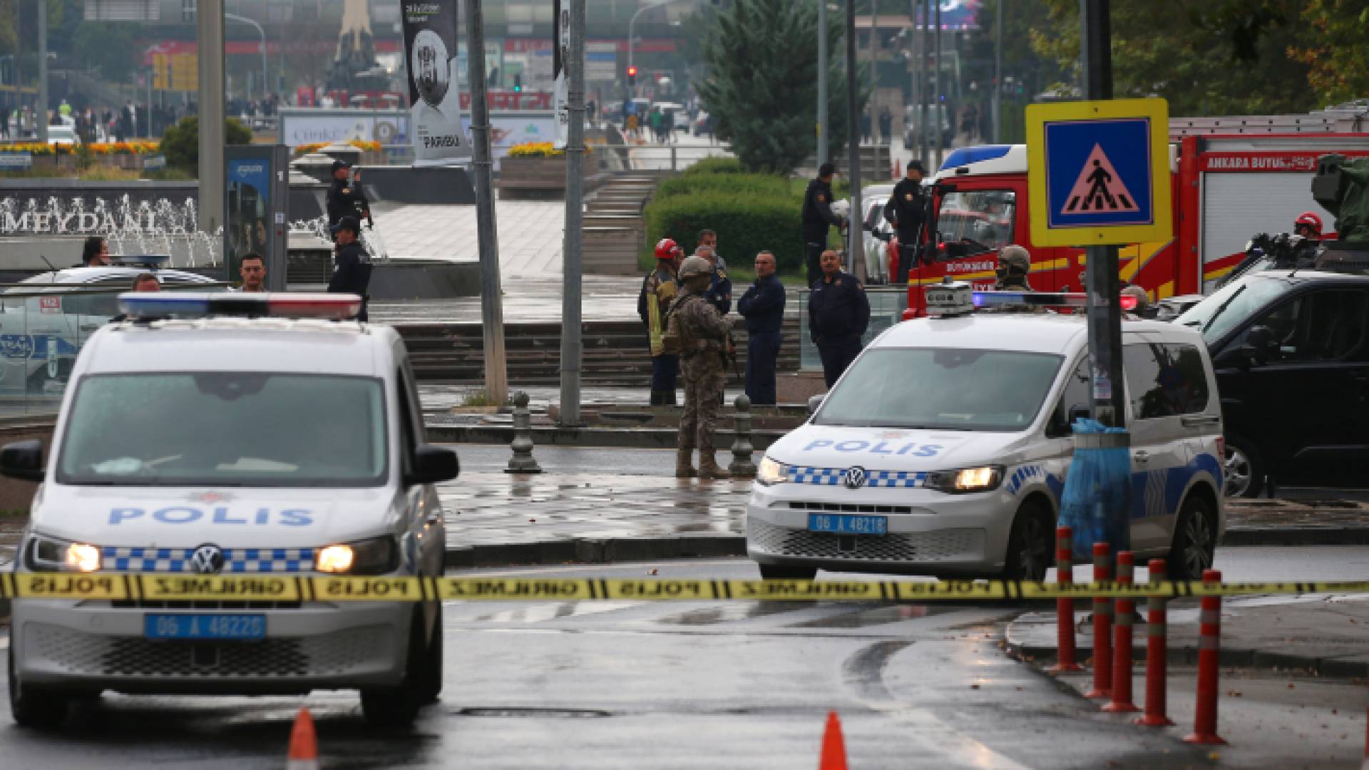 الصورة من موقع الهجوم في أنقرة