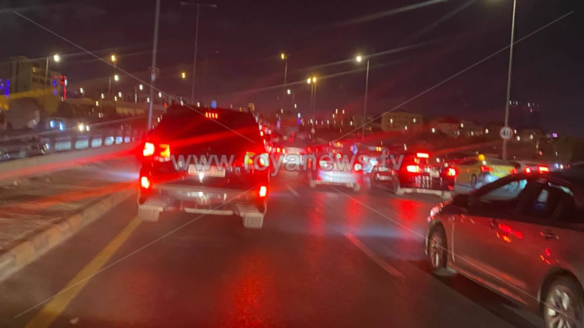 الصورة من أزمة السير