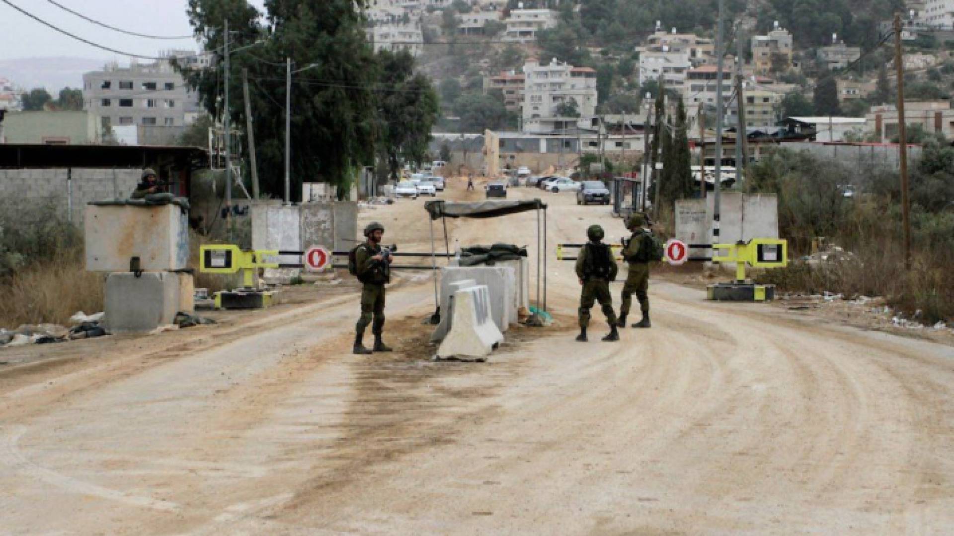 مدخل بيت جوبا جنوب نابلس