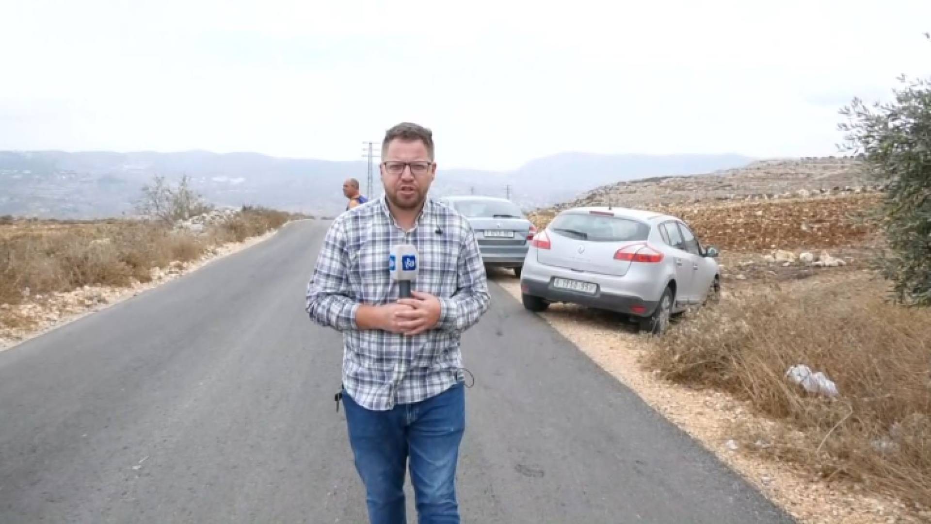 مراسل "رؤيا" في فلسطين حافظ صبرا من موقع جبل عيبال في نابلس