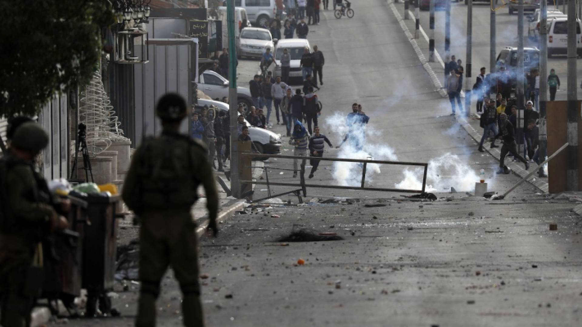 صورة أرشيفية لمواجهات مع قوات الاحتلال الإسرائيلي