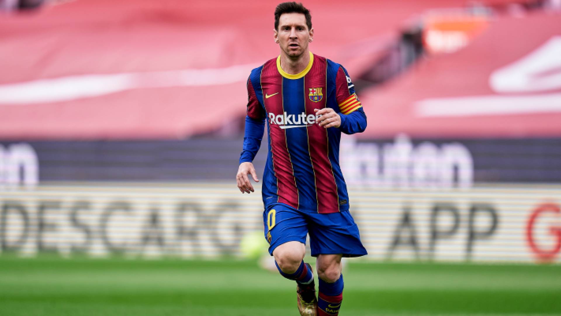 ميسي بقميص برشلونة