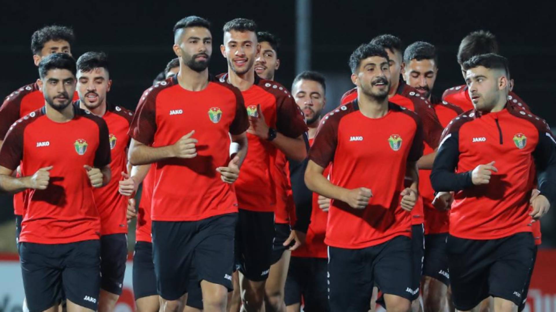 من تدريبات سابقة للمنتخب الوطني