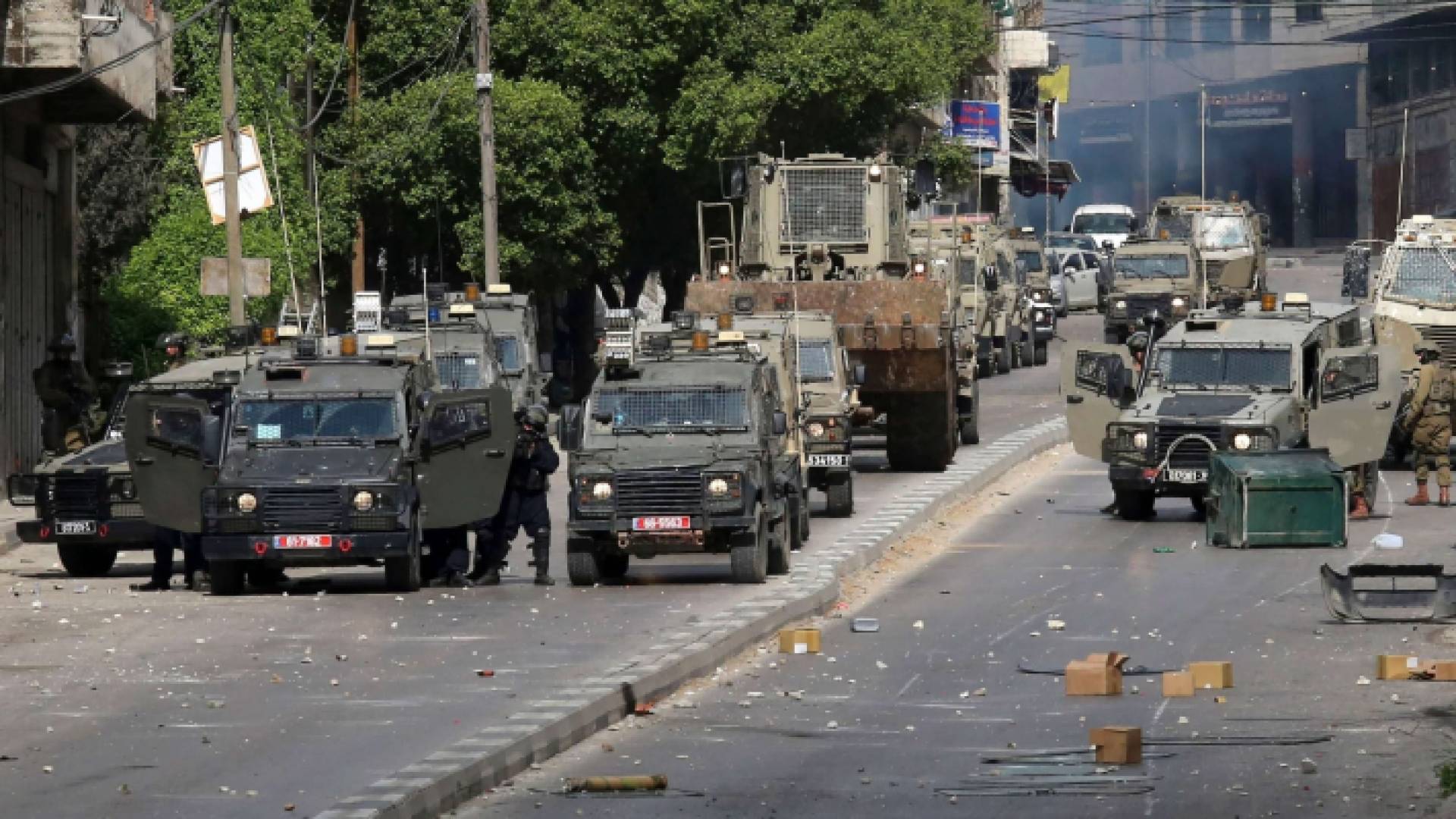 قوات الاحتلال خلال اقتحام إحدى المدن الفلسطينية "أرشيفية"