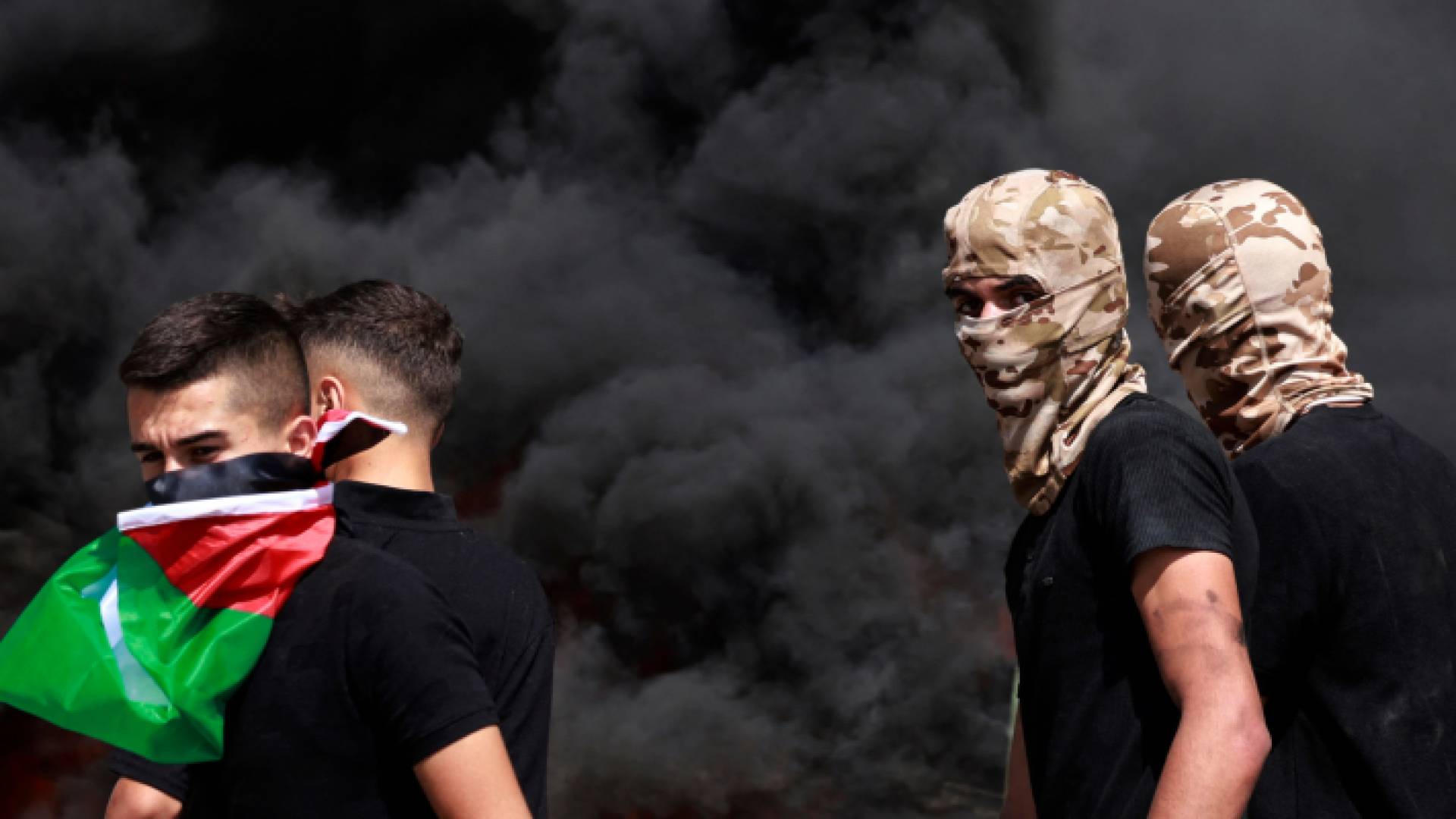 مقاومون فلسطينيون