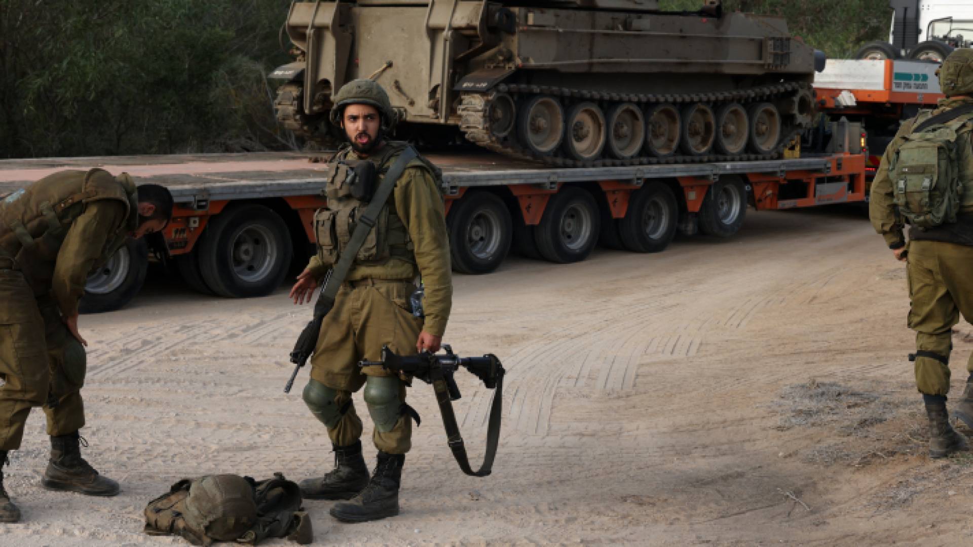 قوات الاحتلال في محيطة قطاع غزة