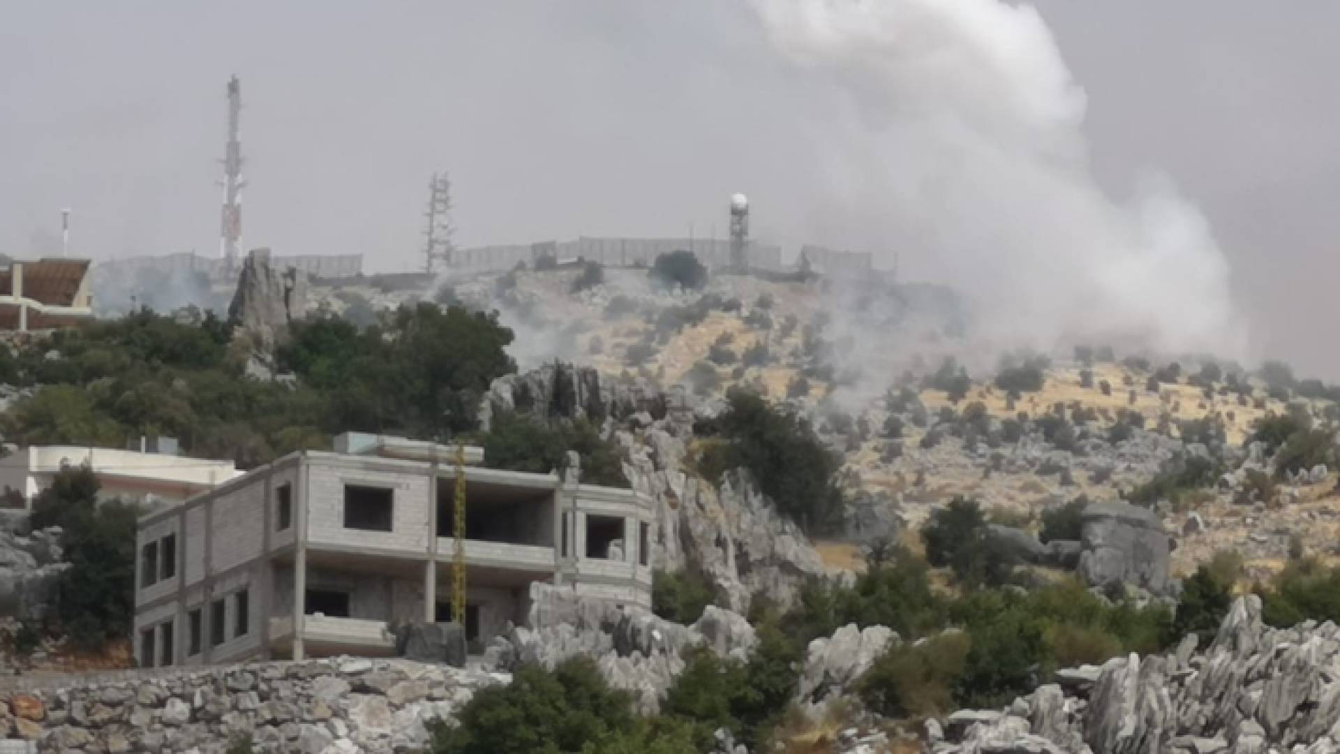 منطقة الخريبة الحدودية بين لبنان والاحتلال