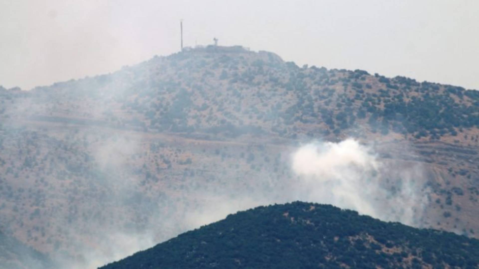 خيمة لحزب الله في مزارع شبعا