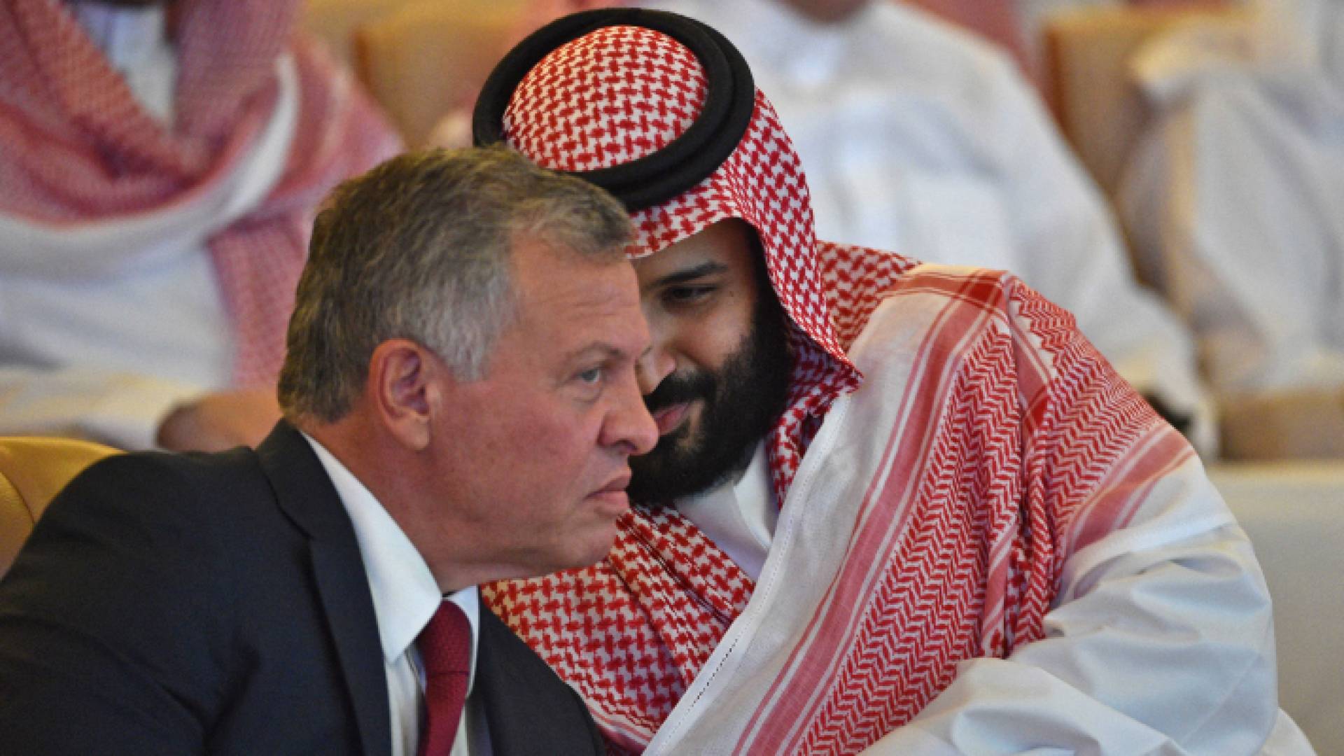 جلالة الملك عبدالله الثاني وولي العهد السعودي