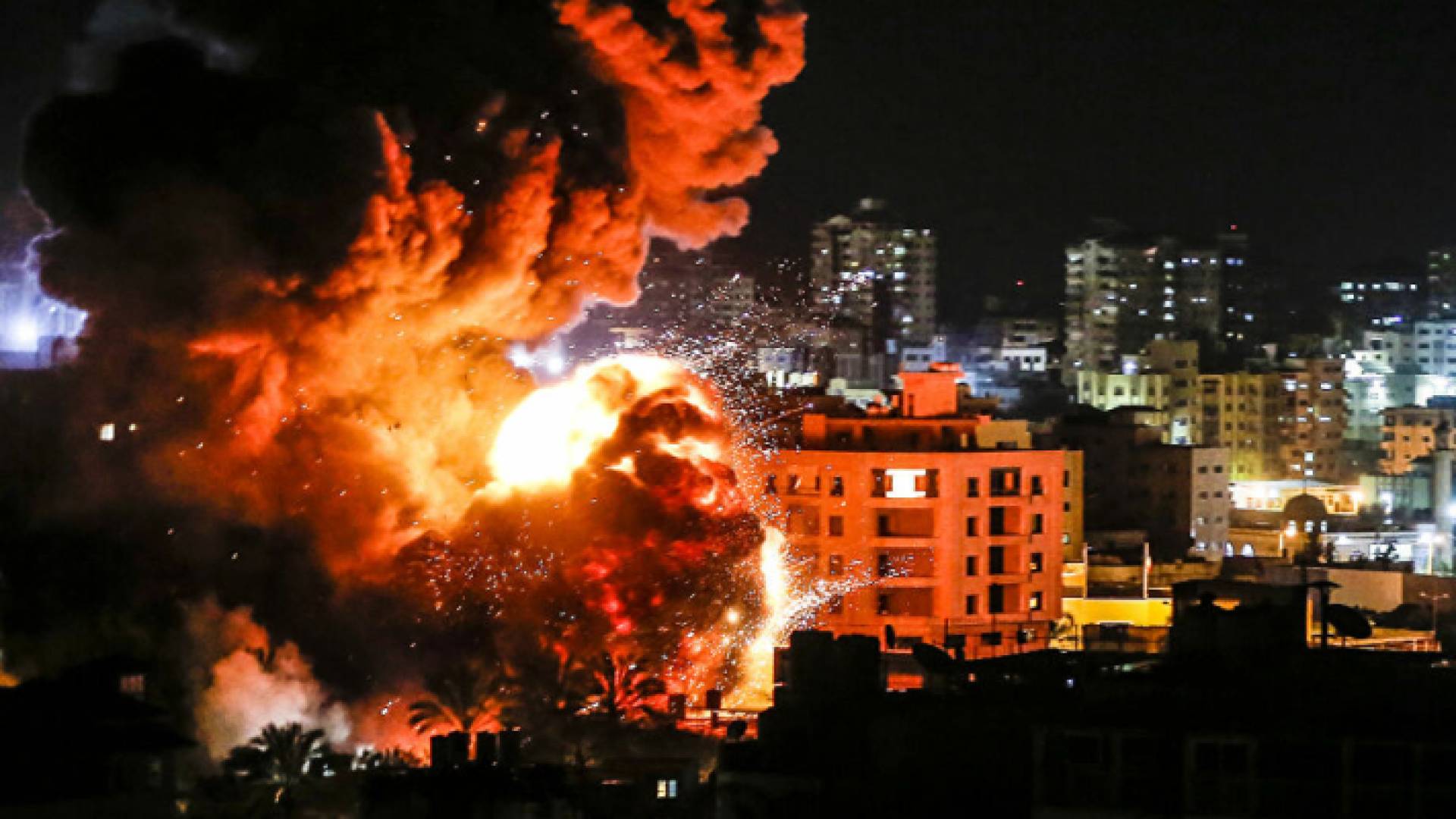 غارة جوية على غزة