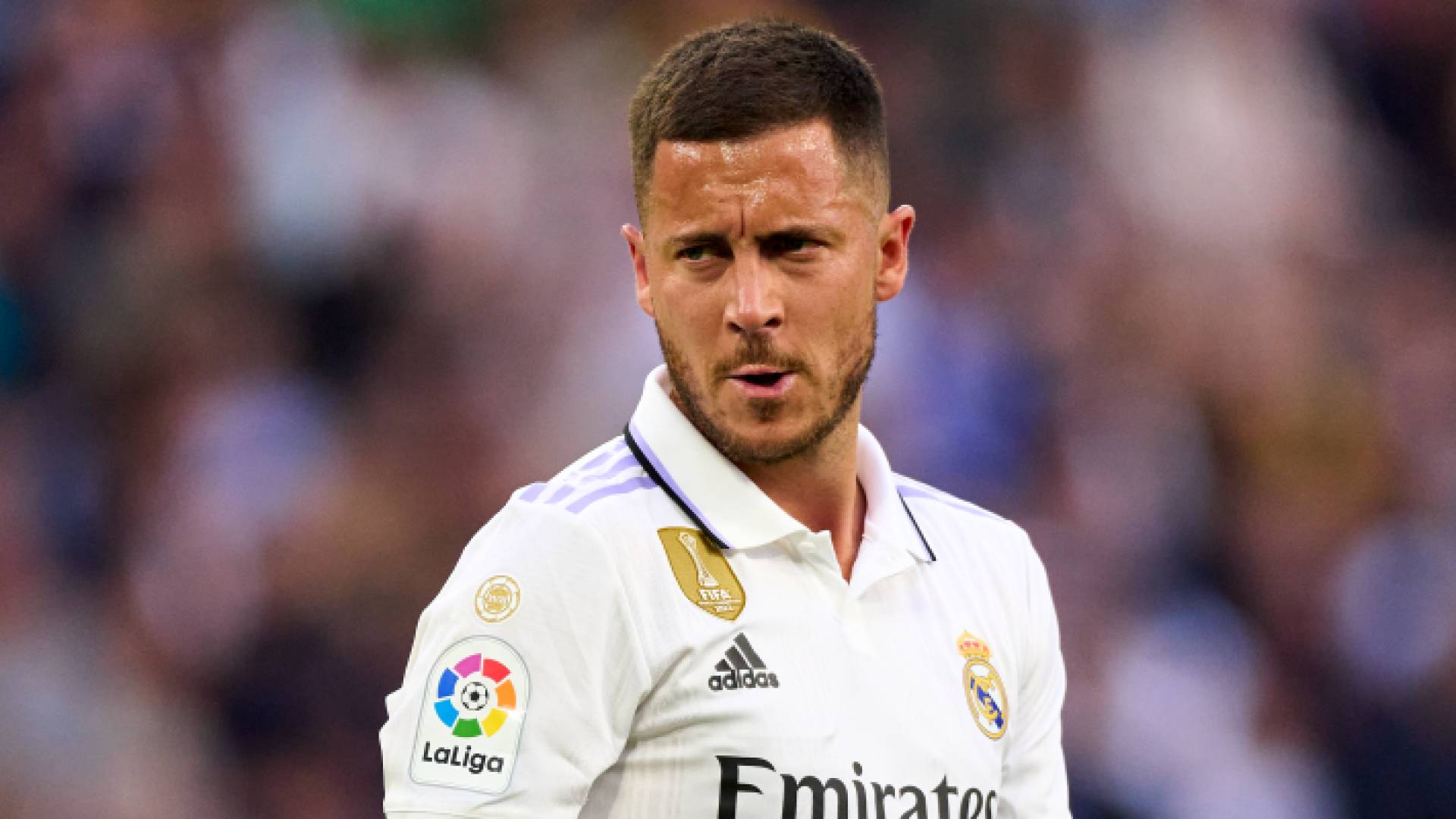 هازارد بقميص ريال مدريد