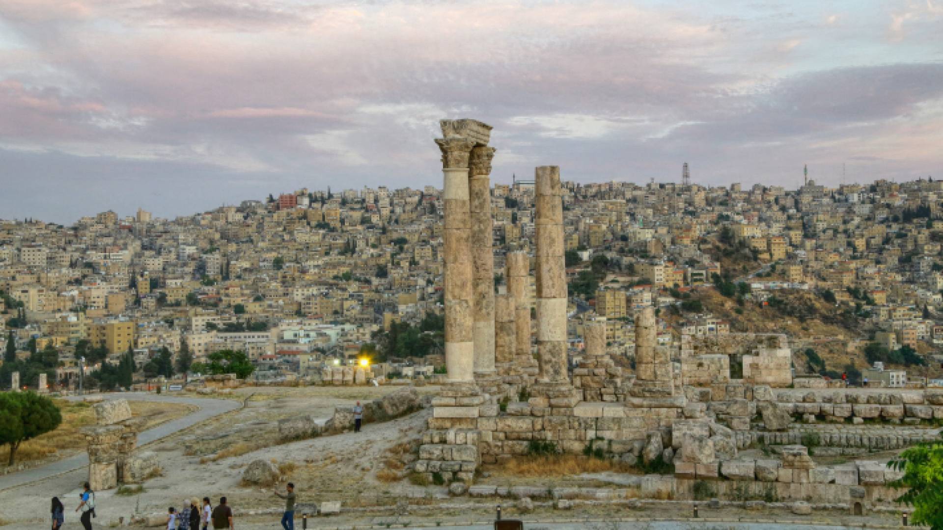 منظر عام للعاصمة عمان