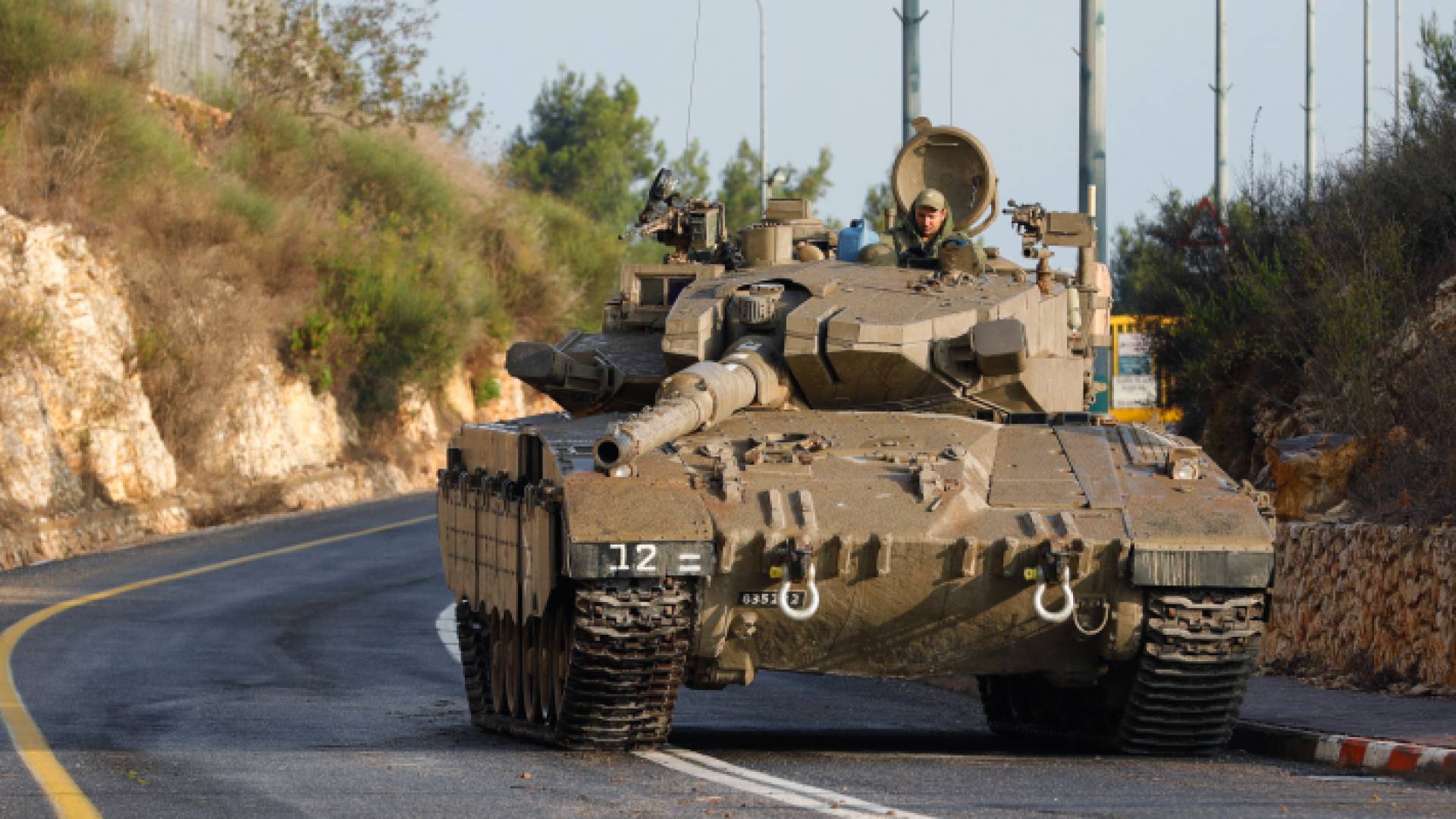 دبابة تابعة للاحتلال الإسرائيلي