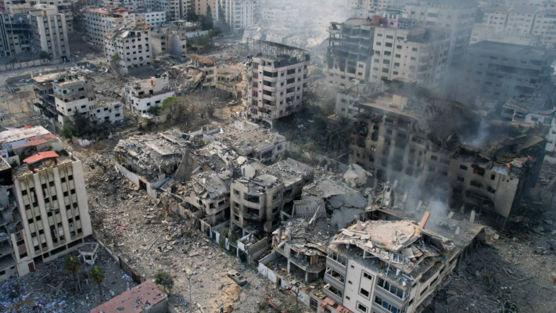 دمار خلفه قصف الاحتلال الإسرائيلي في قطاع غزة